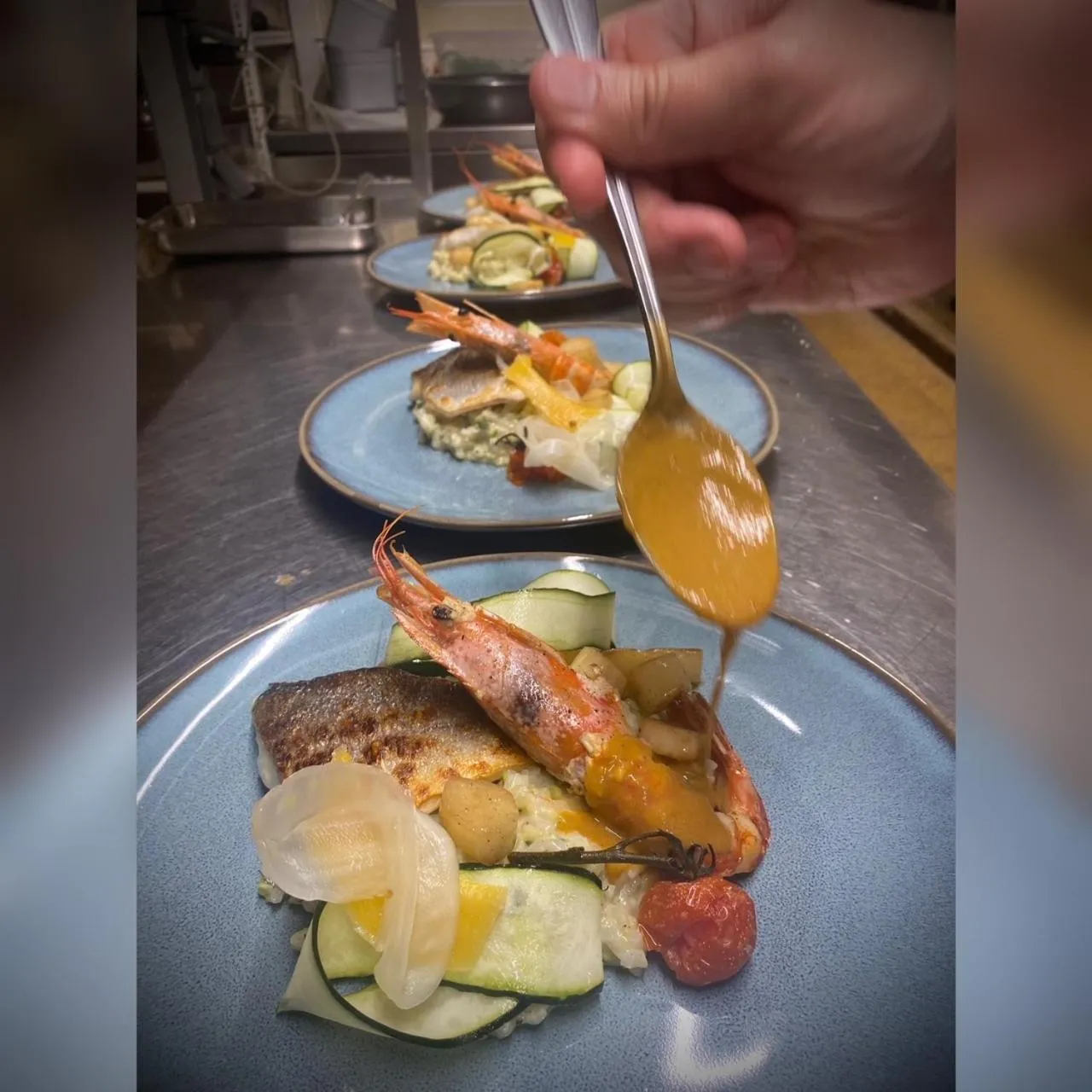 Restaurant/places to eat in Hotel de la Plage Santa Vittoria