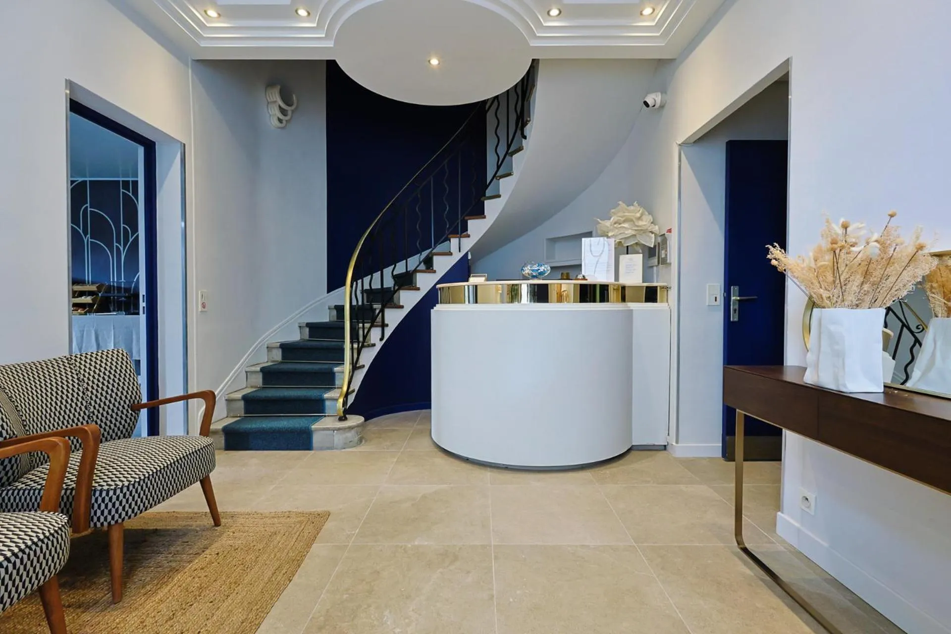 Lobby or reception in Hotel Albert 1er