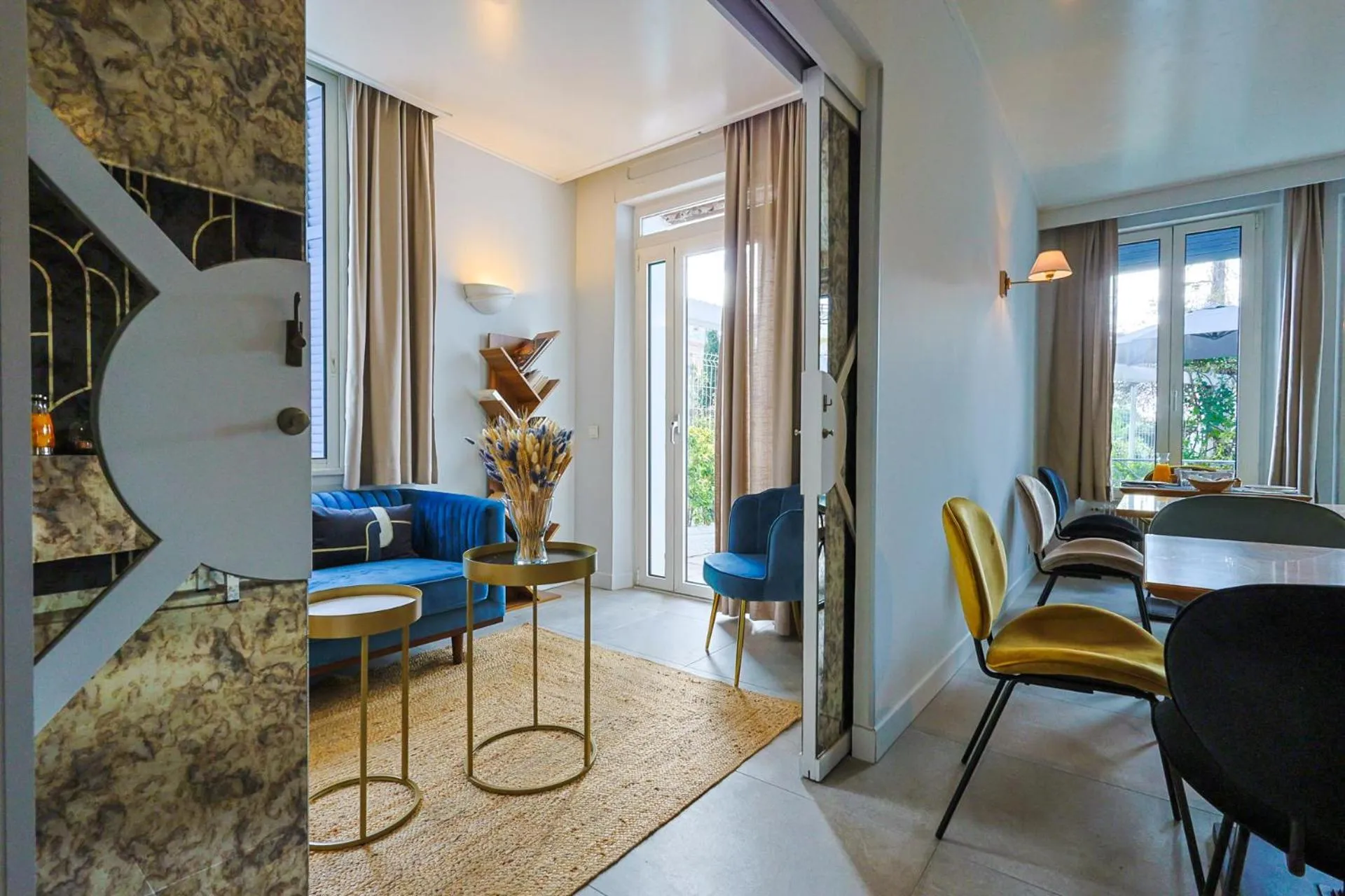 Living room in Hotel Albert 1er