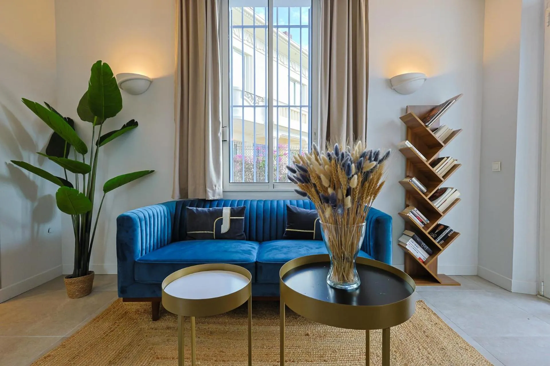 Living room in Hotel Albert 1er