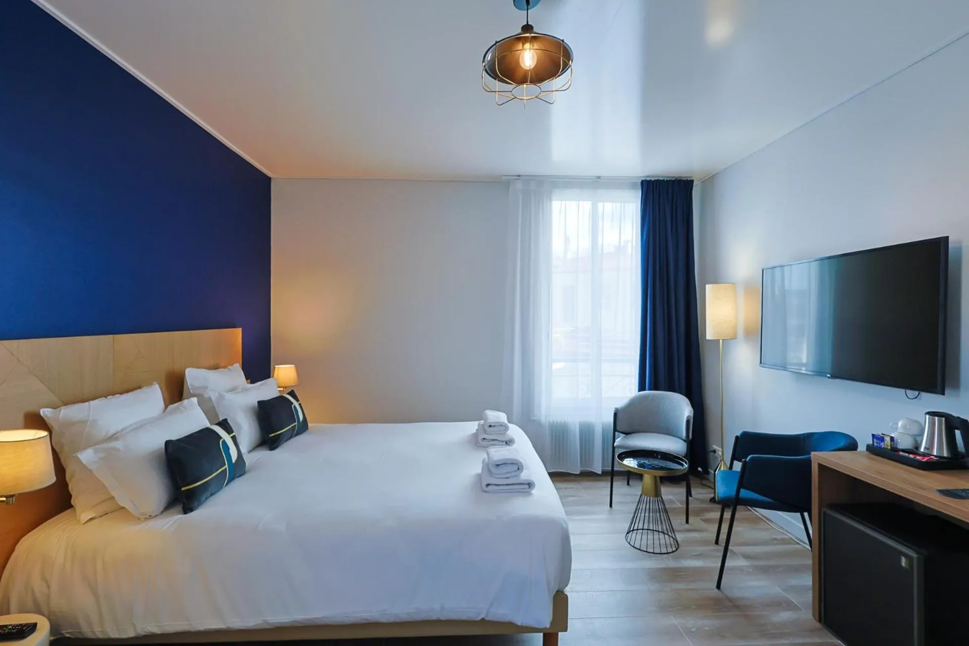 Bed in Hotel Albert 1er