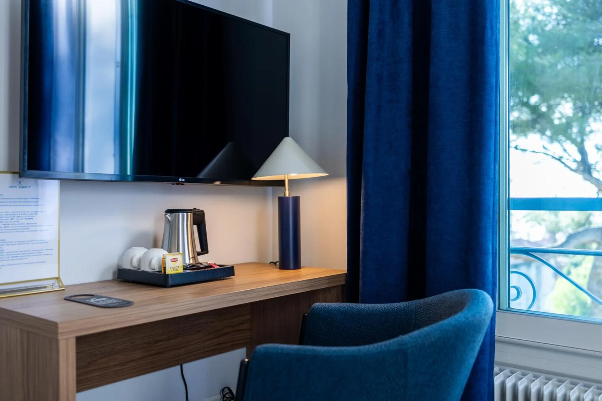 TV and multimedia in Hotel Albert 1er