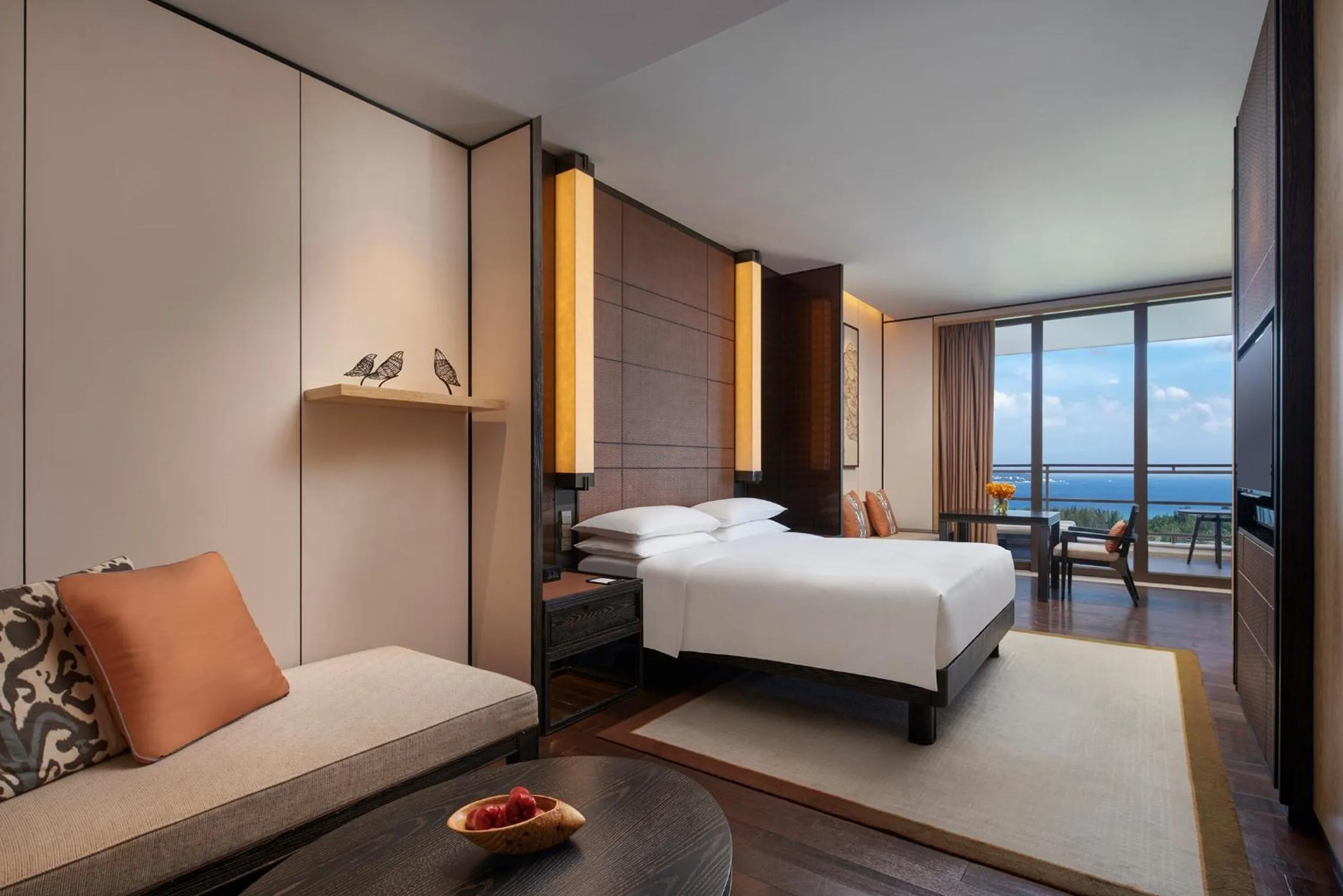Bed in Grand Hyatt Sanya Haitang Bay Resort and Spa
