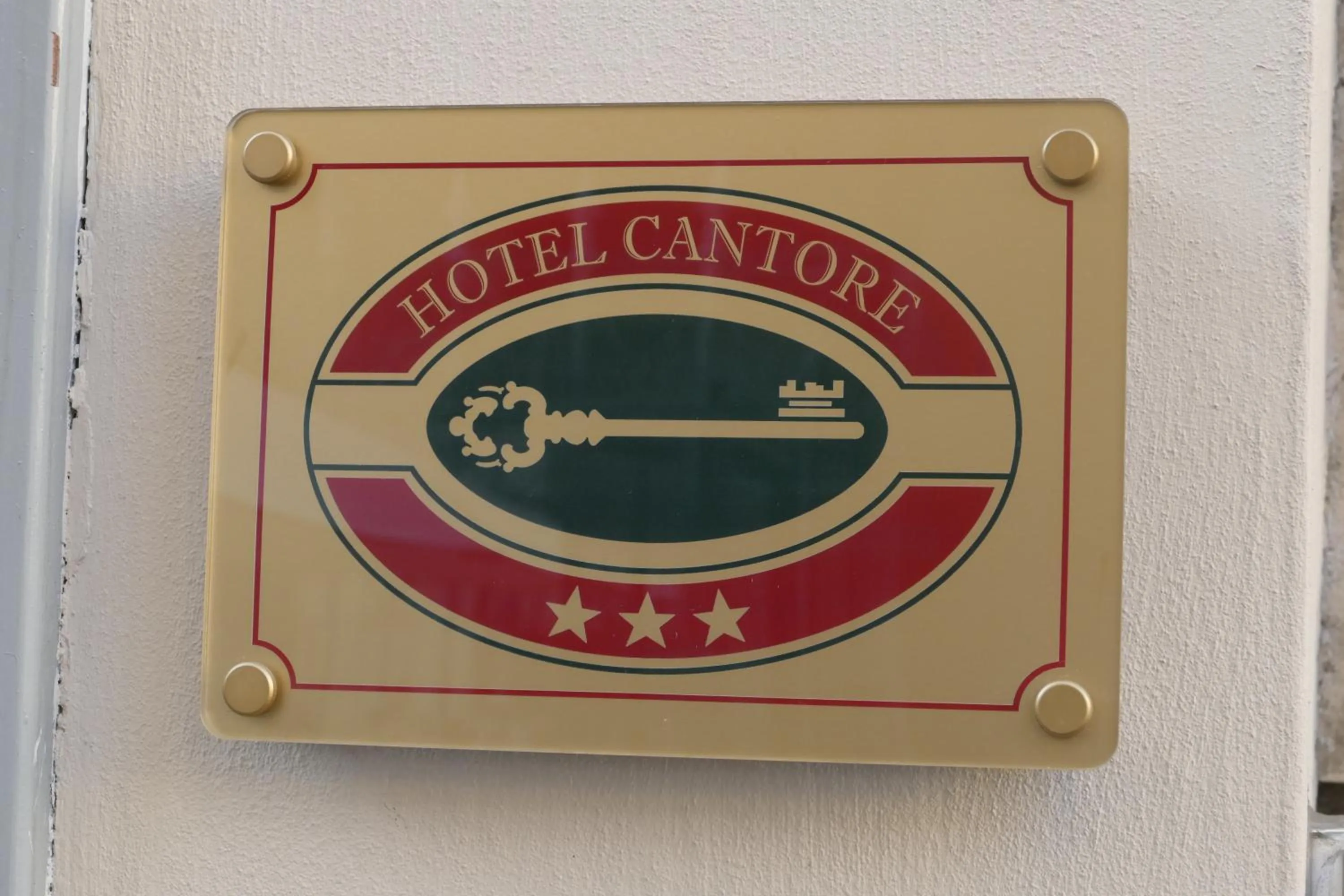 Property logo or sign in Hotel Cantore