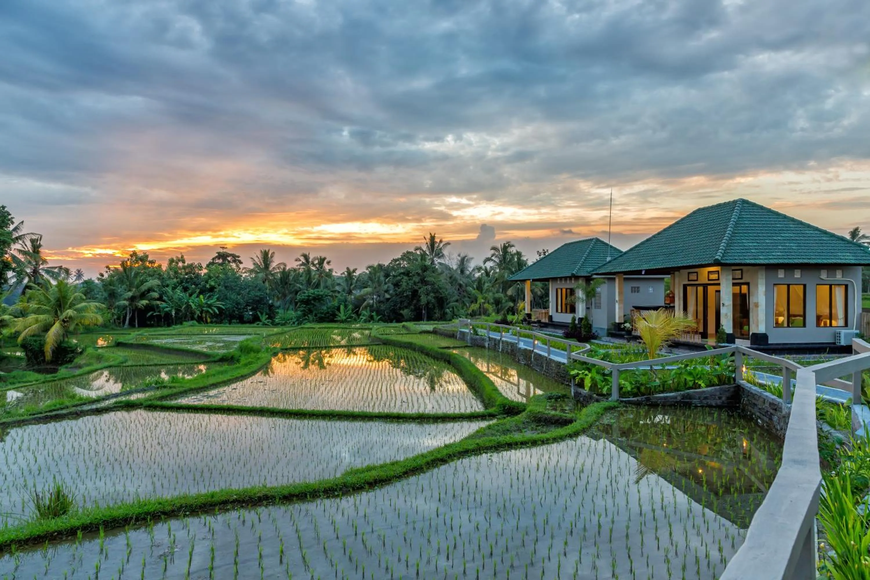 Property building in Cahaya Ubud Villa