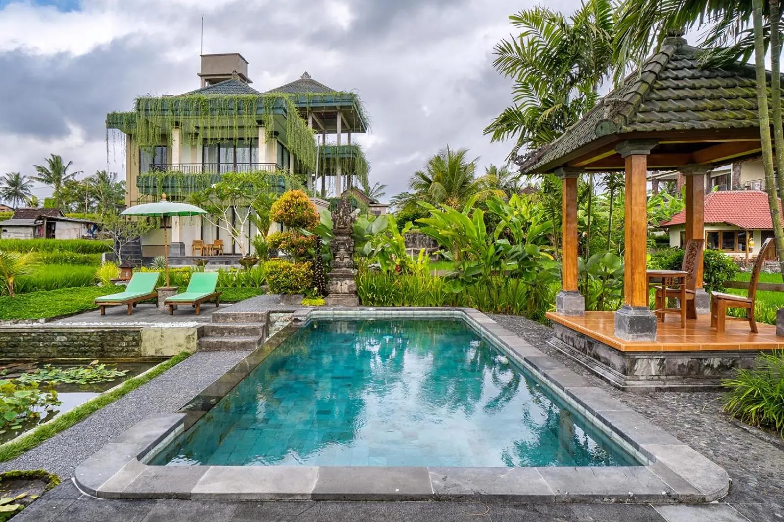 Property building in Cahaya Ubud Villa