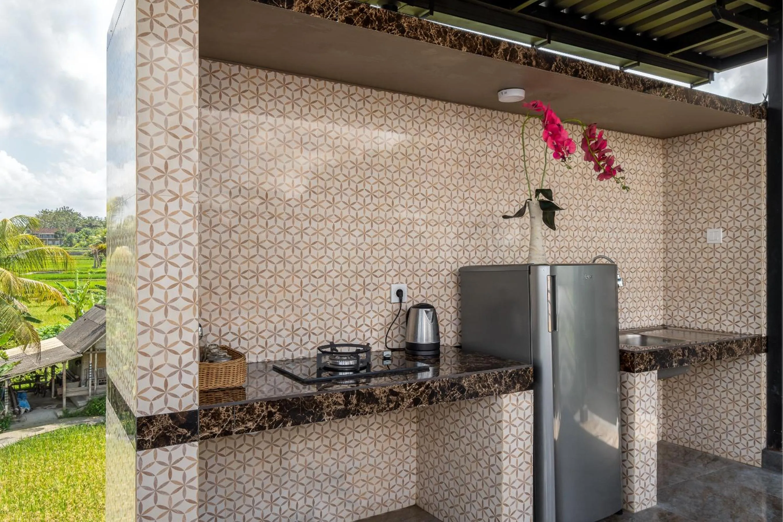 Coffee/tea facilities in Cahaya Ubud Villa