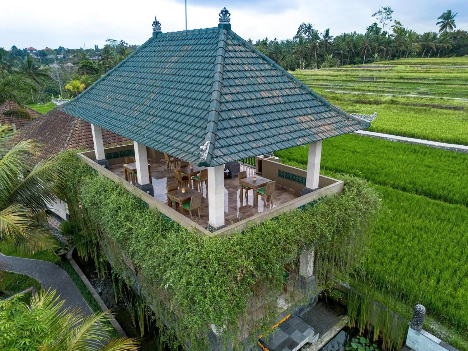 Property building in Cahaya Ubud Villa