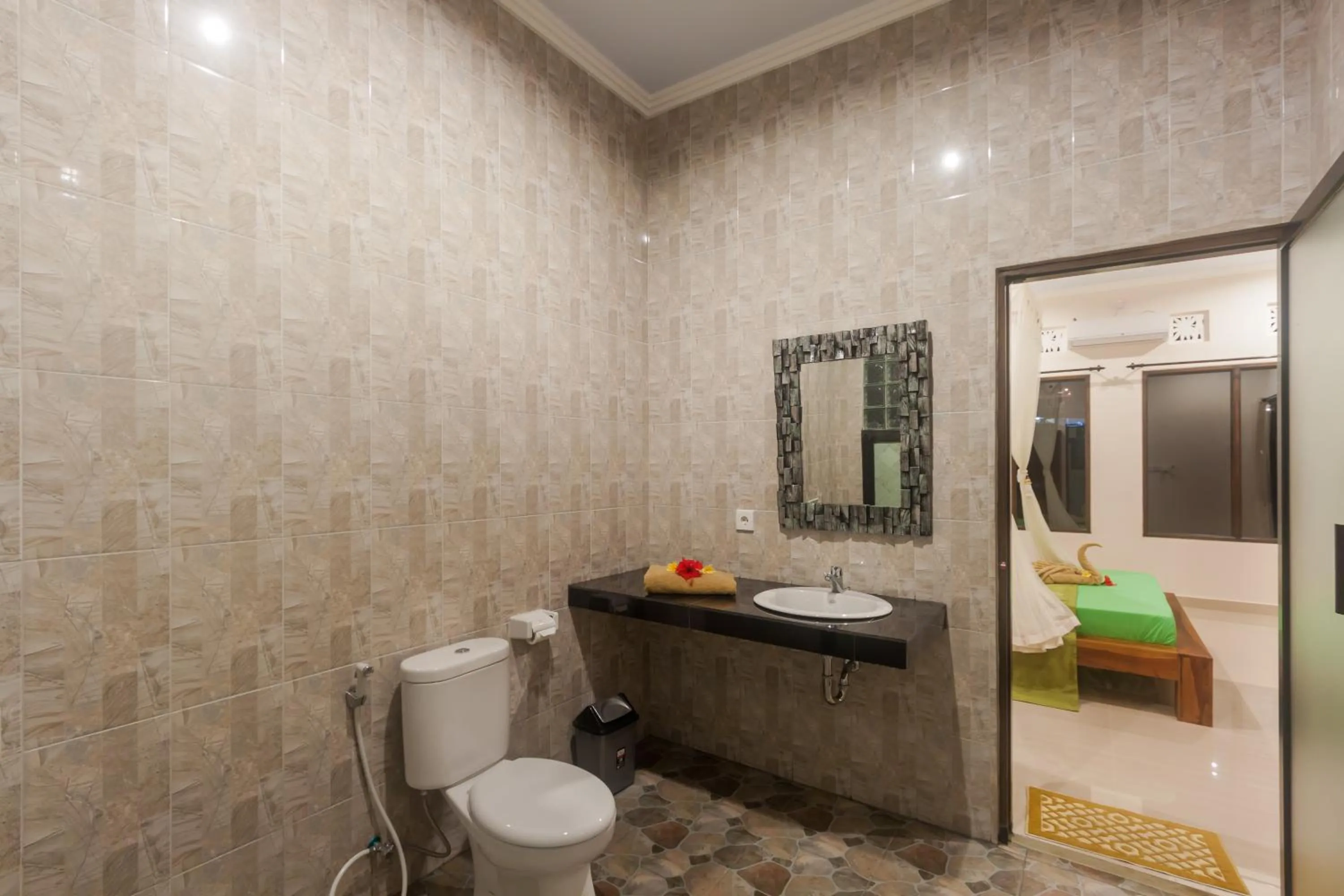 Shower in Cahaya Ubud Villa