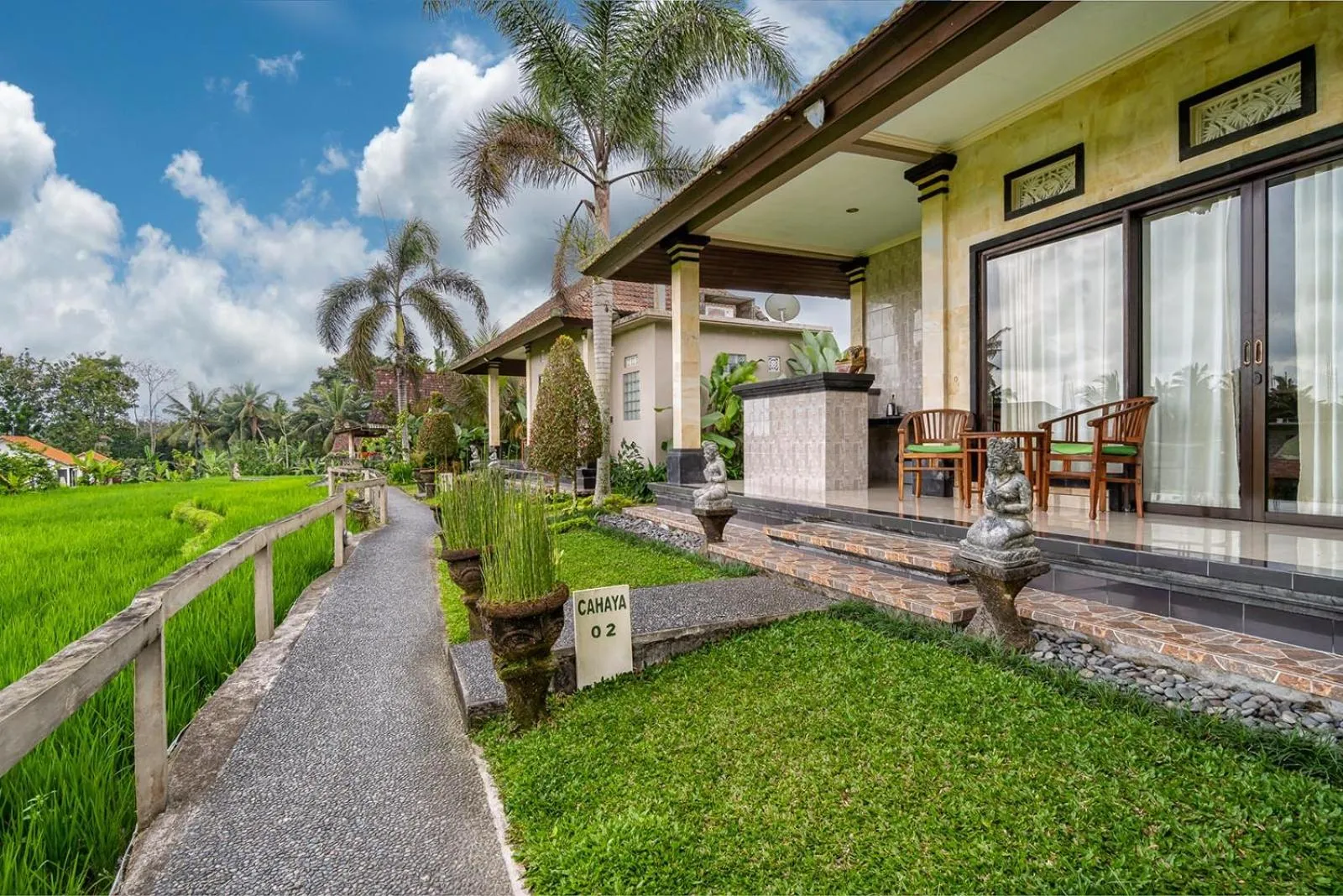 Property building in Cahaya Ubud Villa