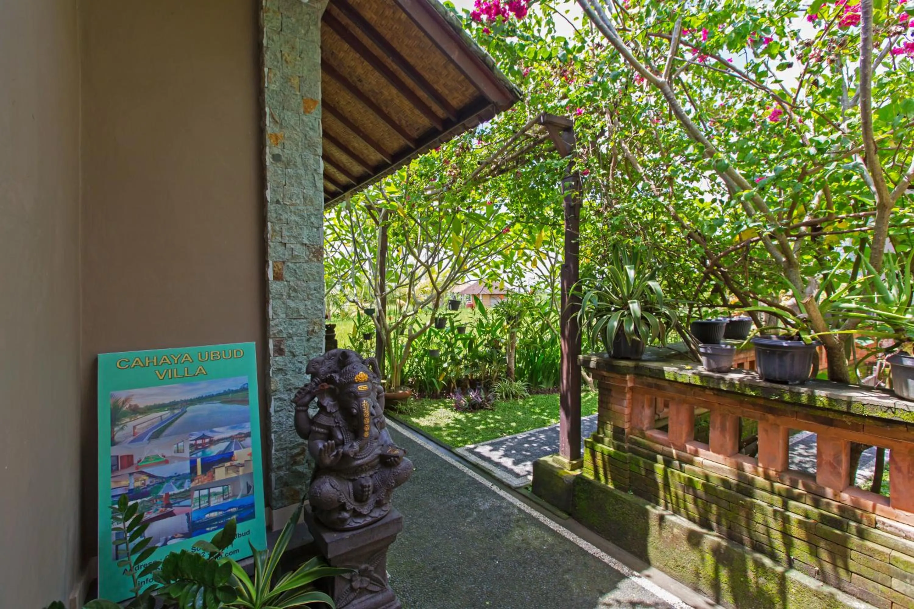 Property building in Cahaya Ubud Villa