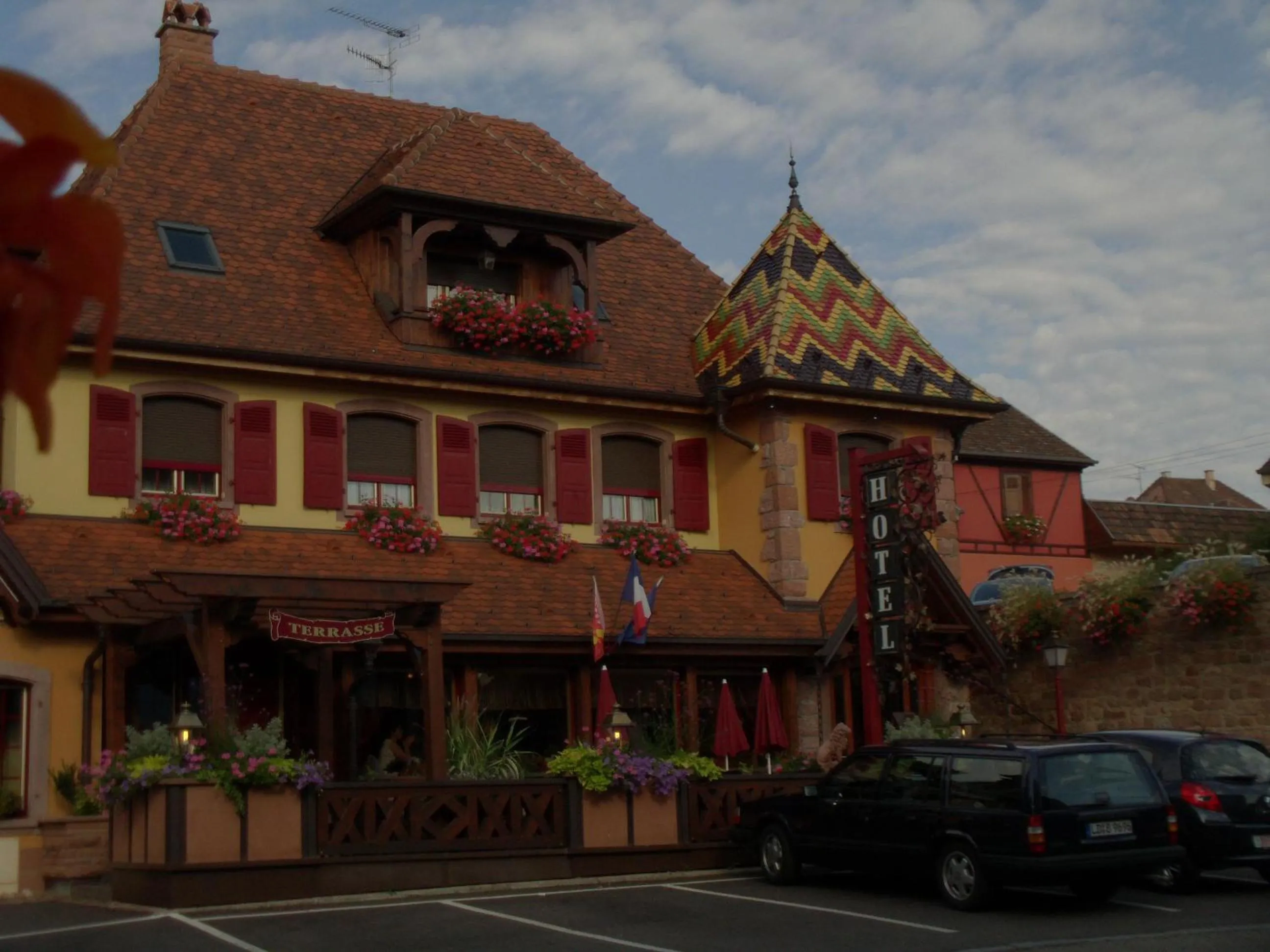Facade/entrance in Hôtel Le Mittelwihr