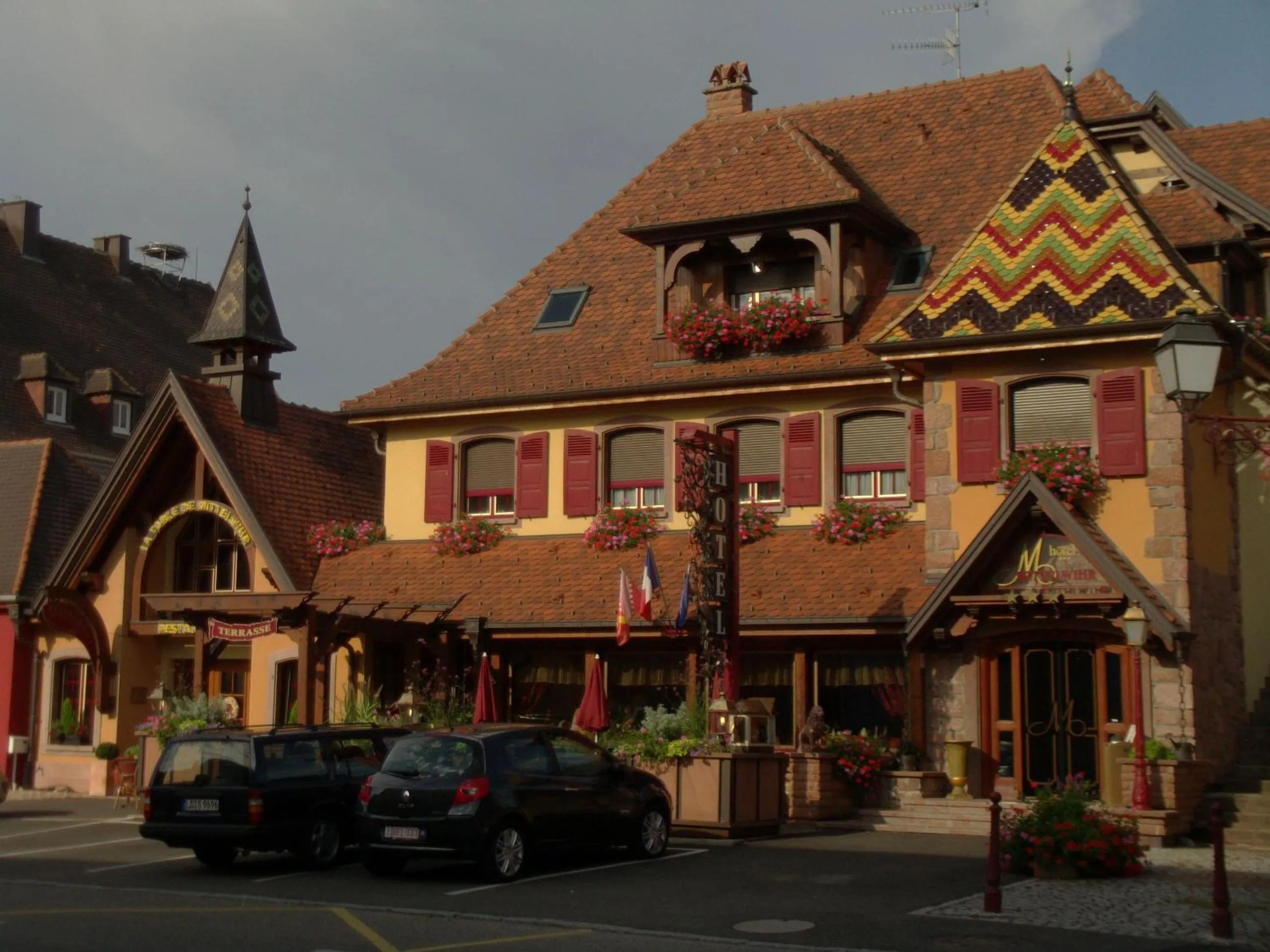Facade/entrance in Hôtel Le Mittelwihr