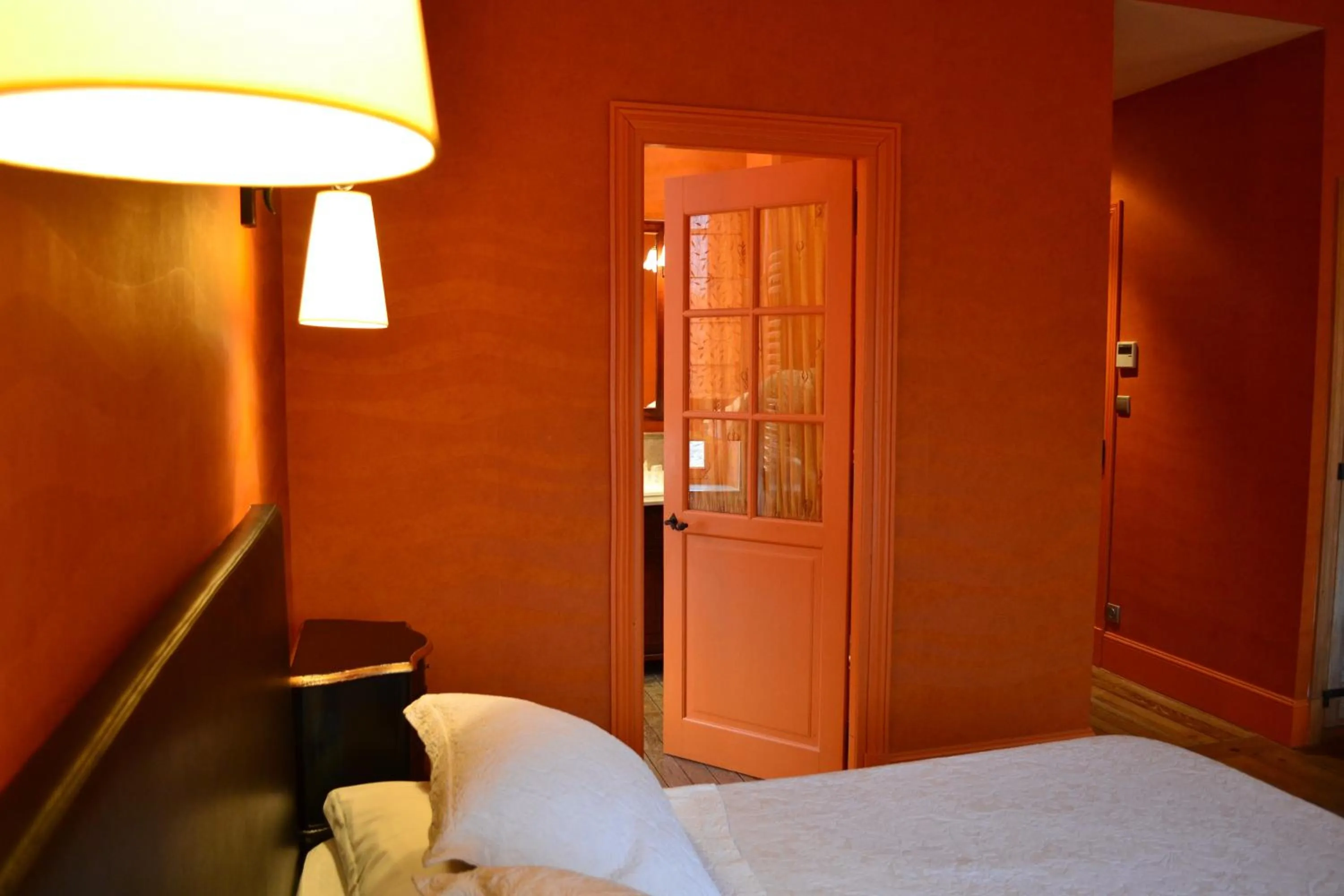 Bed in Demeure Saint Louis Historic manor, City 700m, free parking,A C,Clim,WIFI, city view, Garden