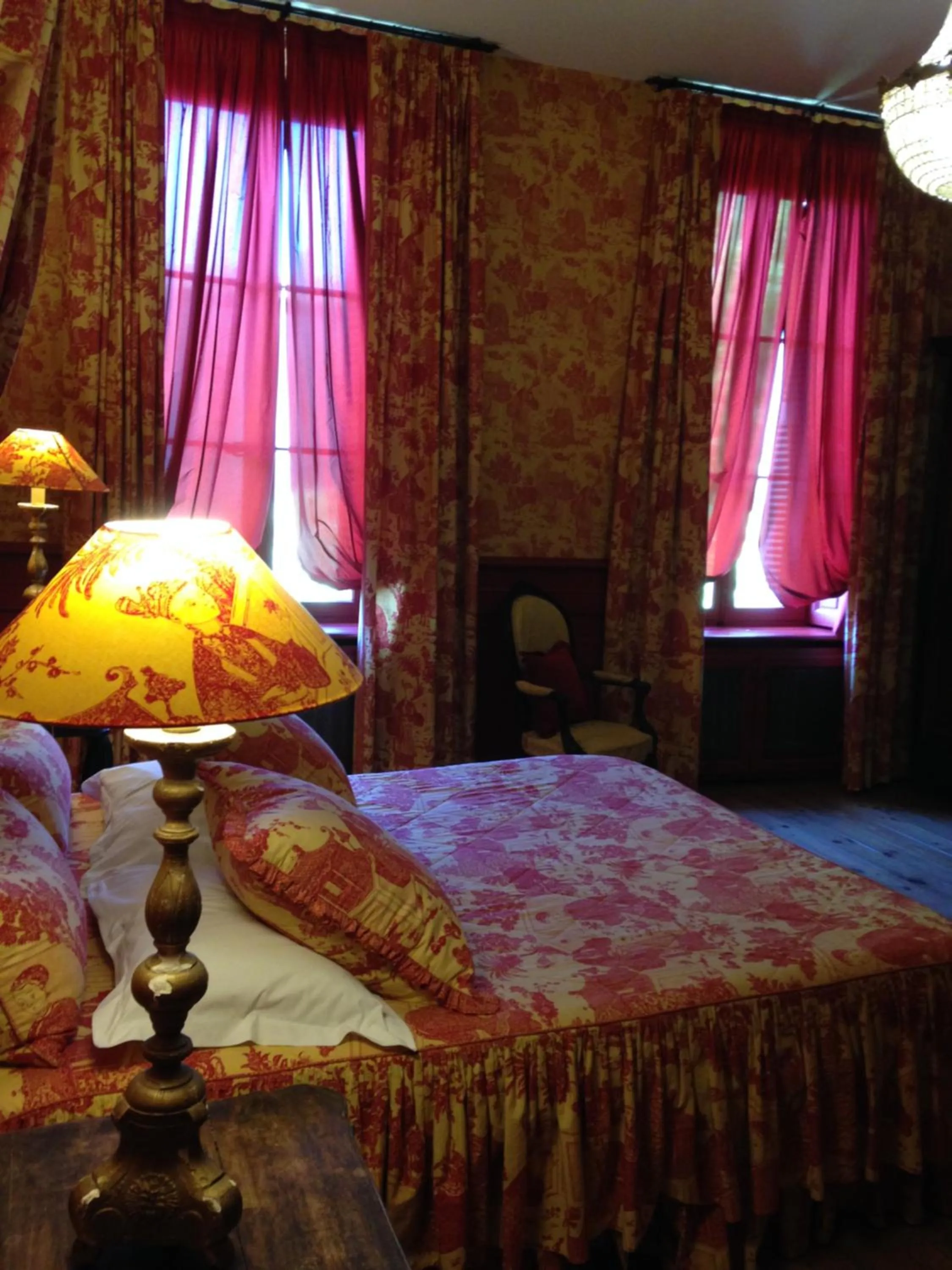 Bed in Demeure Saint Louis Historic manor, City 700m, free parking,A C,Clim,WIFI, city view, Garden