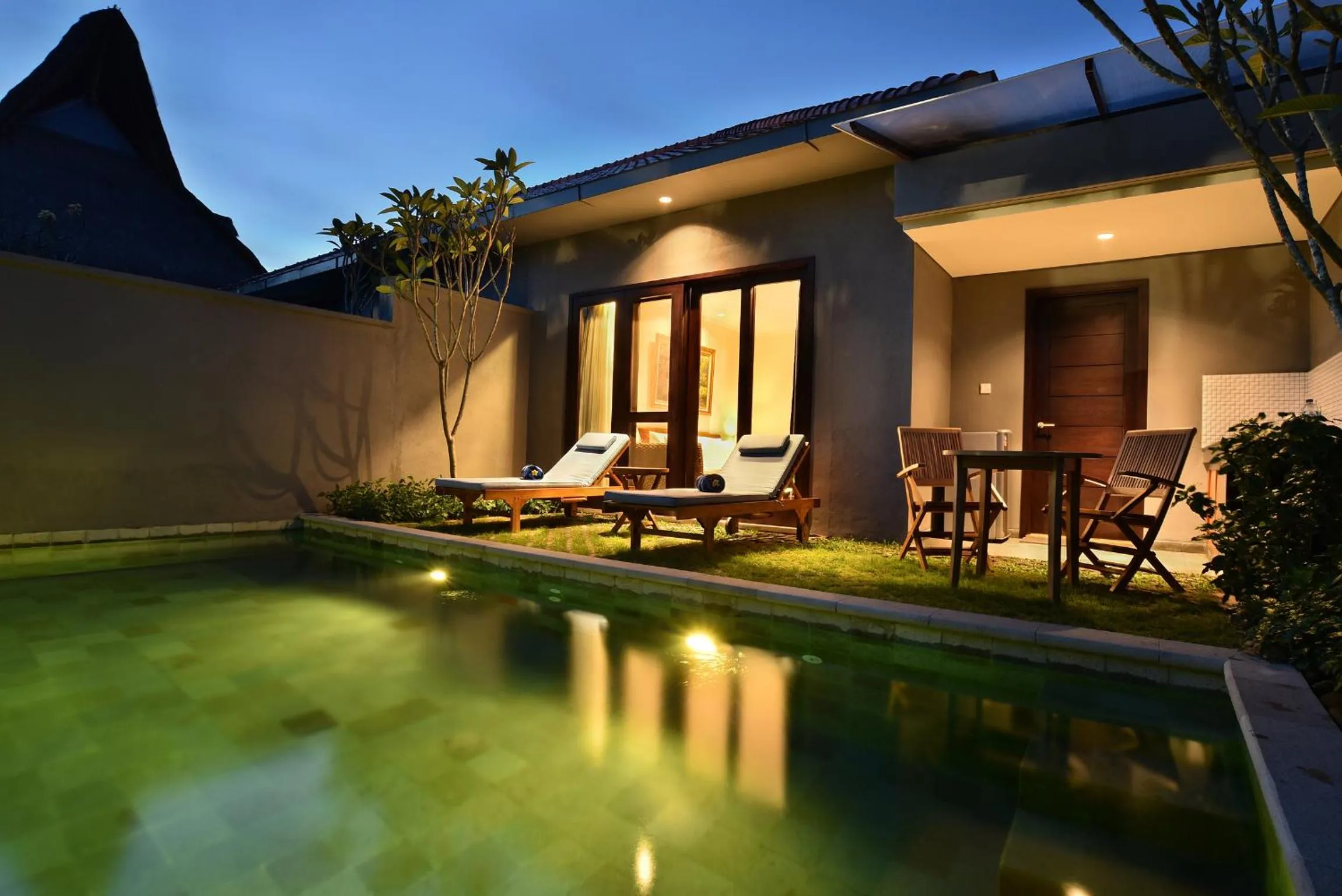 Pool view in Ubud Wana Villa