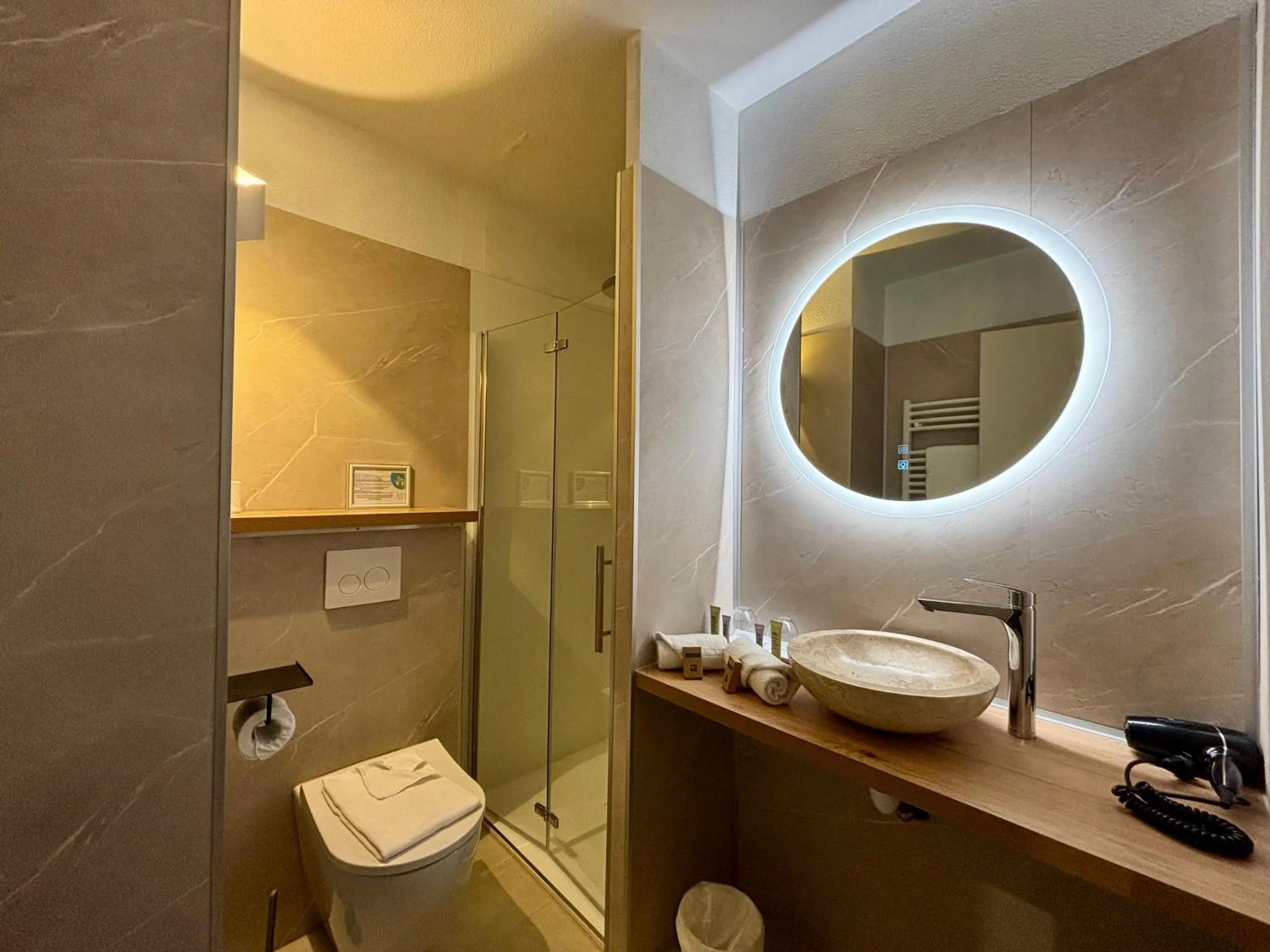 Bathroom in Acapella Hotel