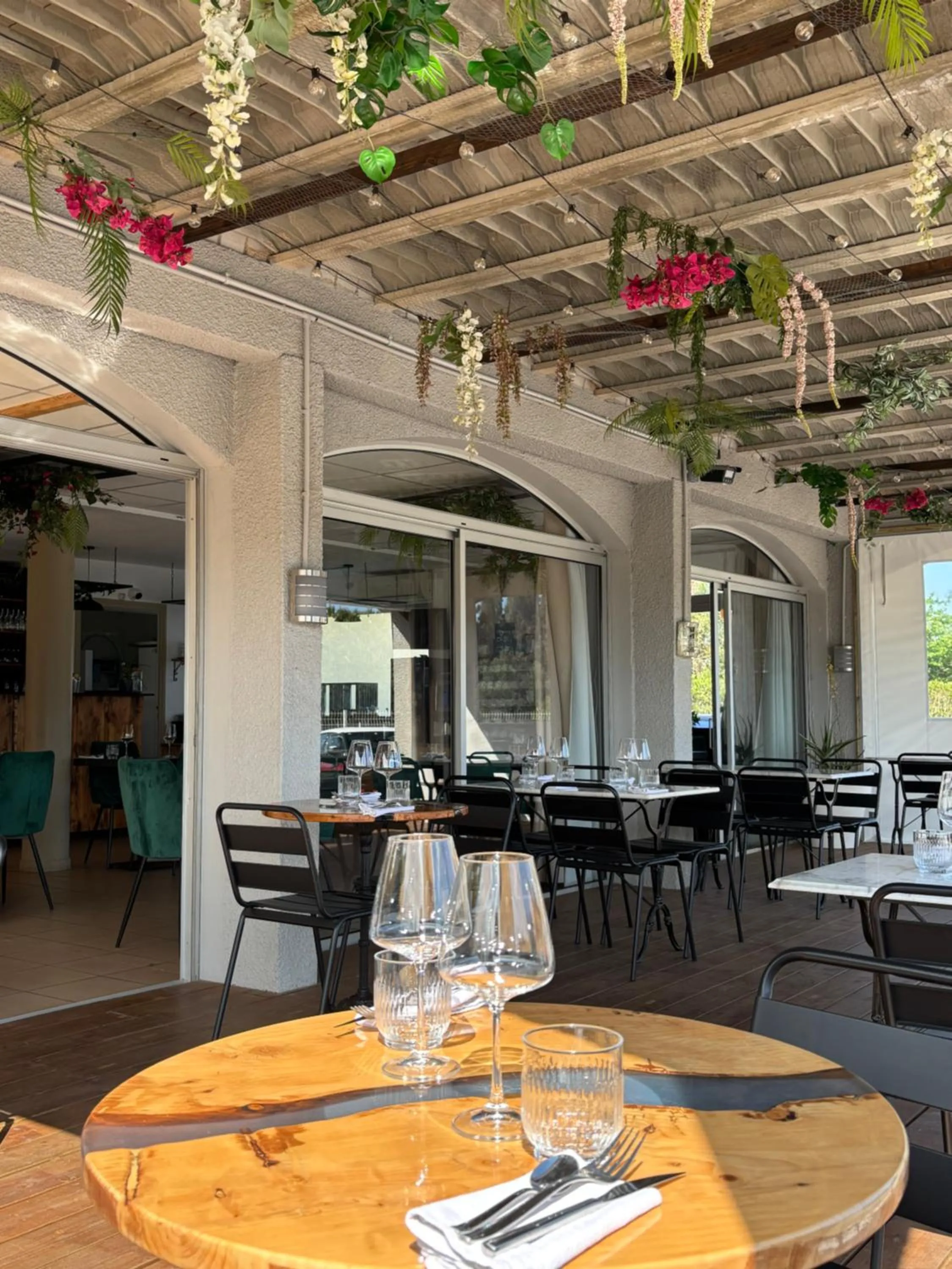 Patio in Acapella Hotel