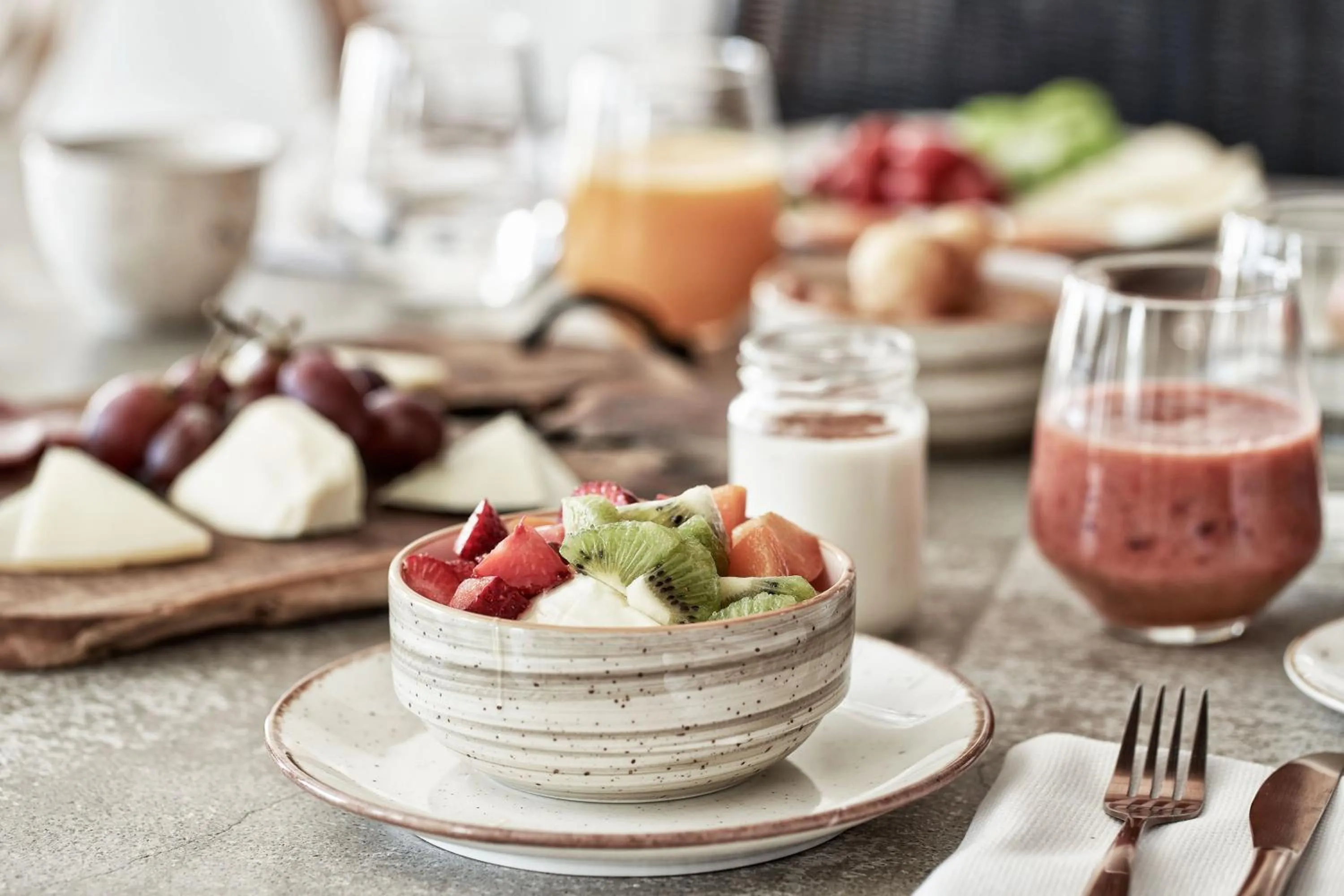 Food close-up in Naxian Utopia | Luxury Villas & Suites