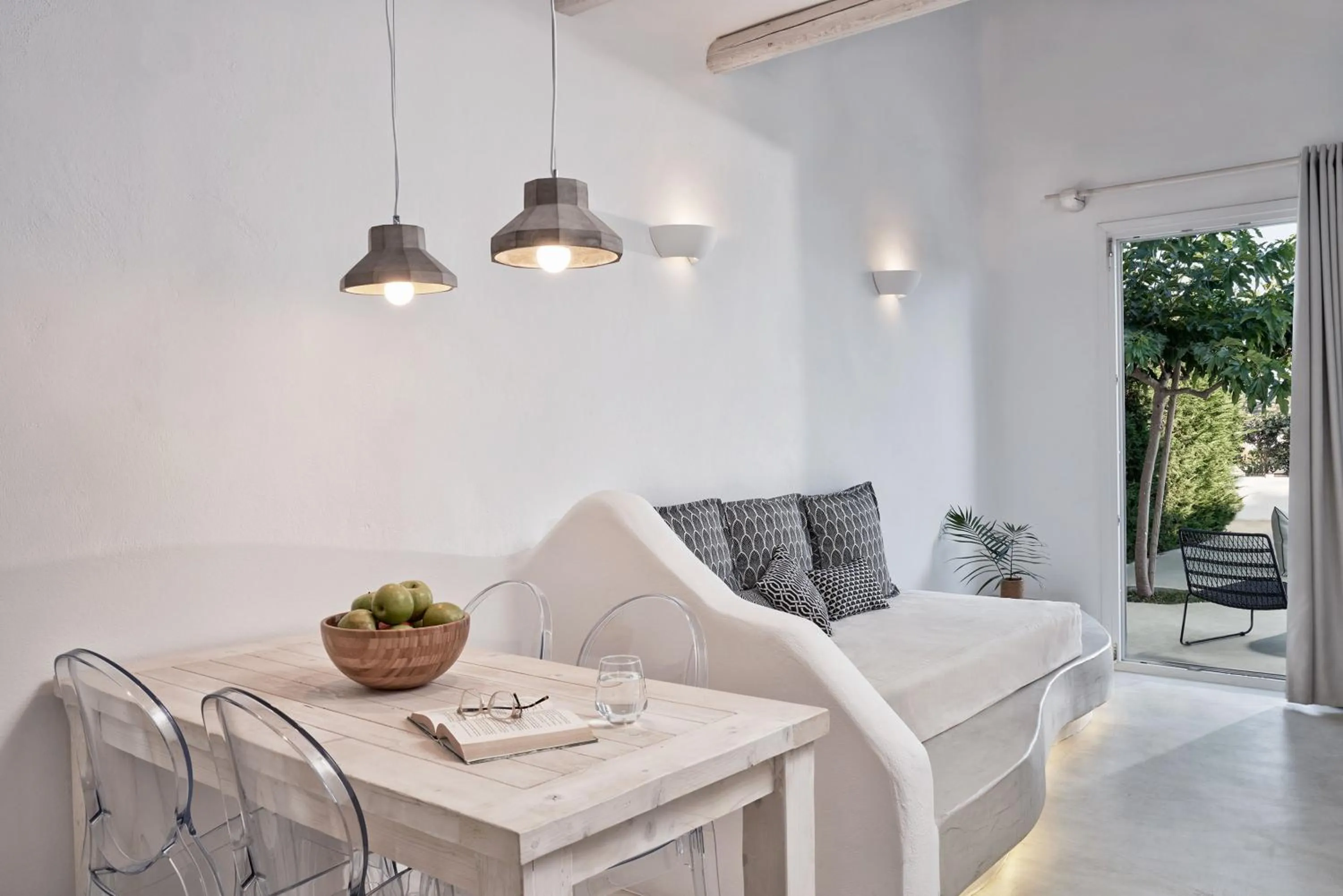 Kitchen or kitchenette in Naxian Utopia | Luxury Villas & Suites