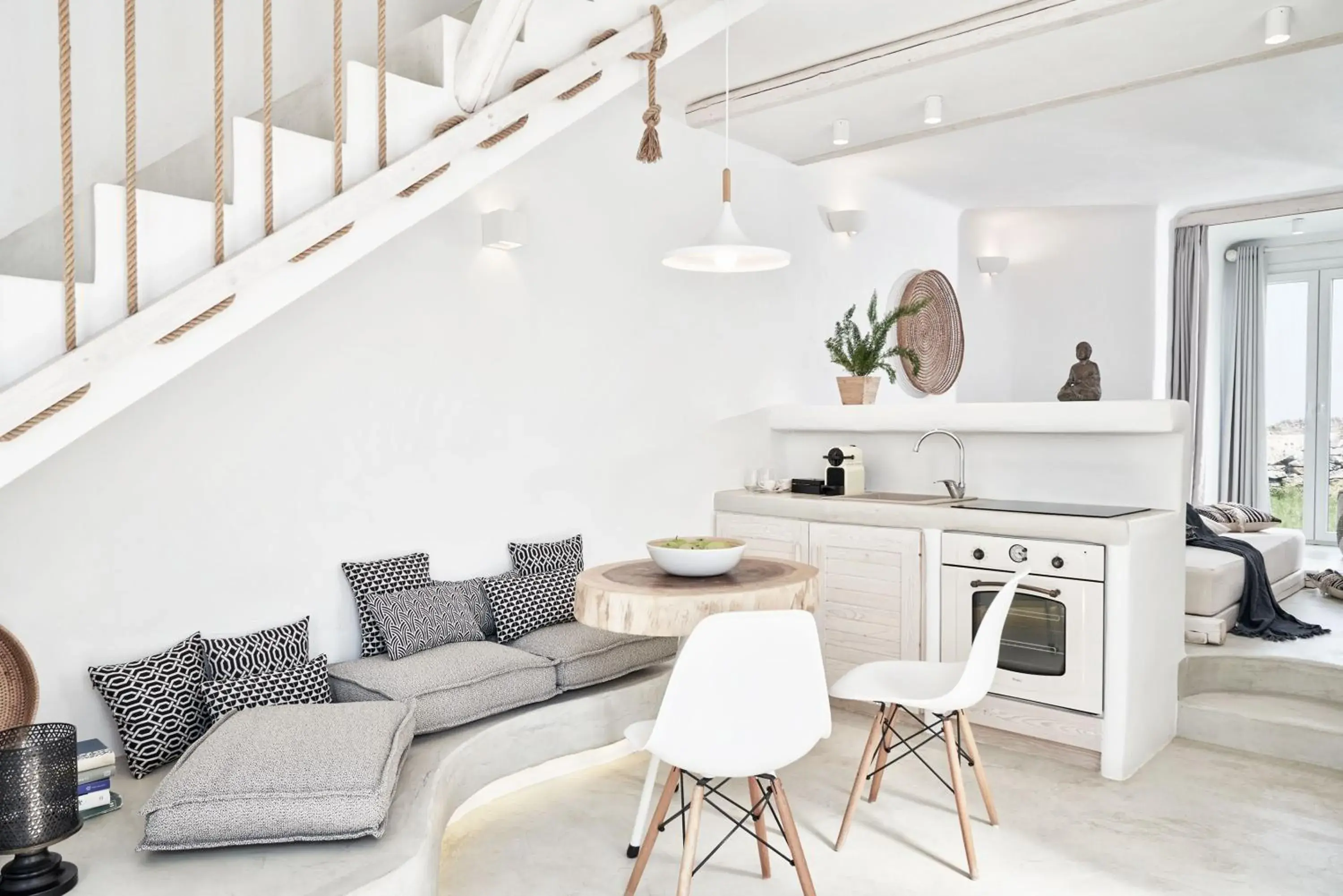 Two Bedroom Petit Villa Sea View with Private Pool and Outdoor Jacuzzi in Naxian Utopia | Luxury Villas & Suites Two Bedroom Petit Villa Sea View with Private Pool and Outdoor Jacuzzi in Naxian Utopia | Luxury Villas & Suites