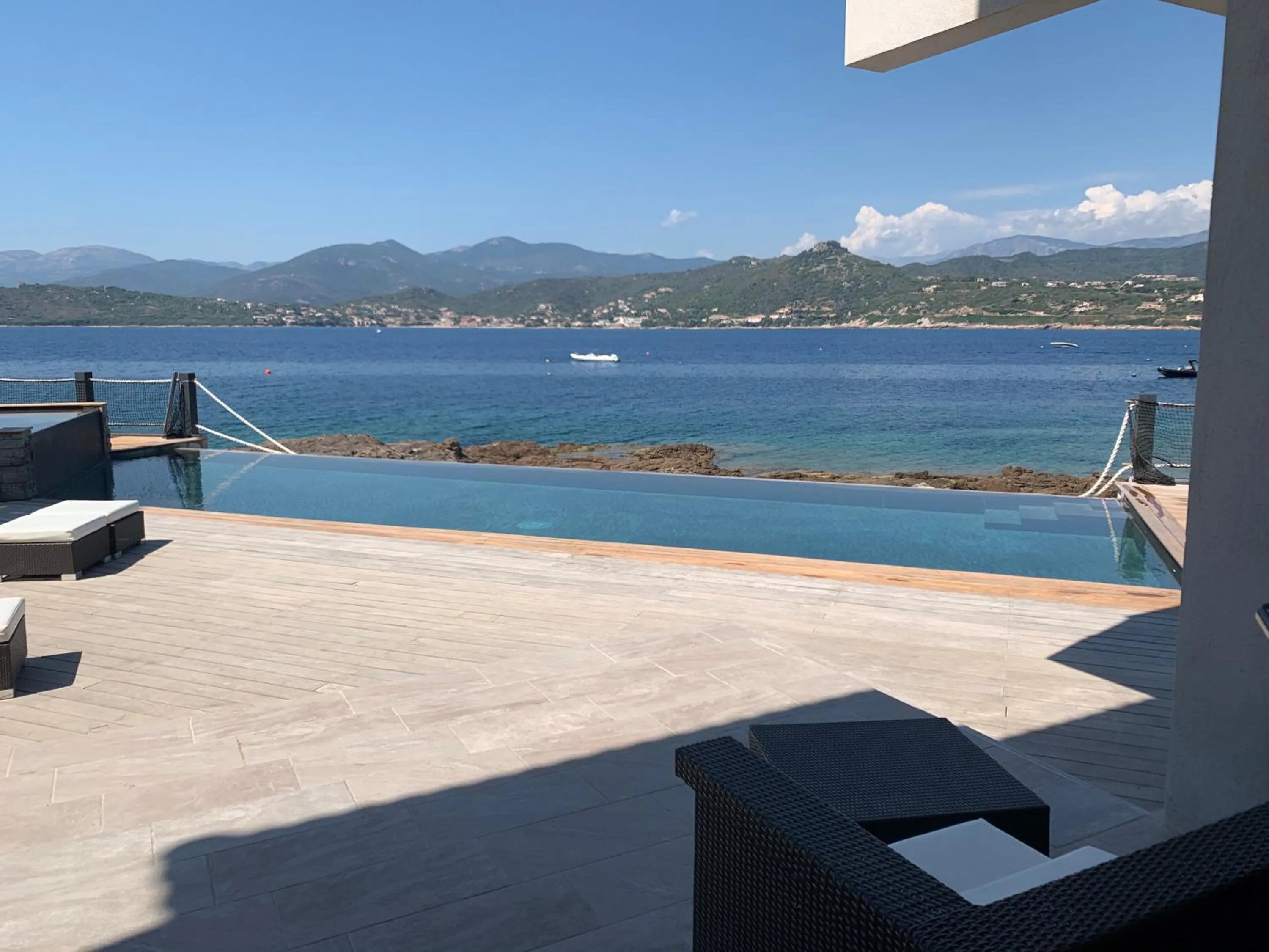 Balcony/Terrace in Hôtel Castel d'Orcino