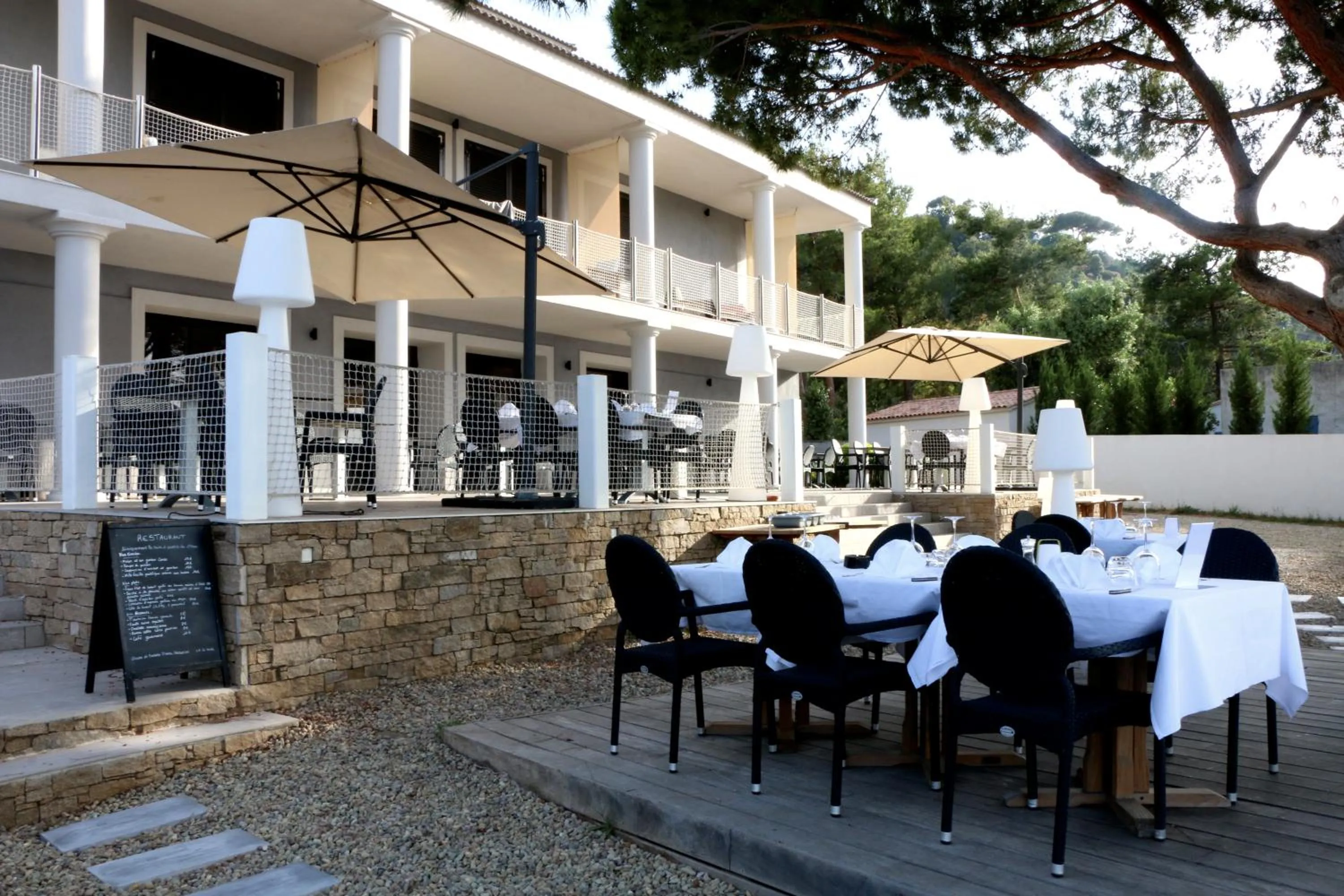 Property building in Hôtel Castel d'Orcino