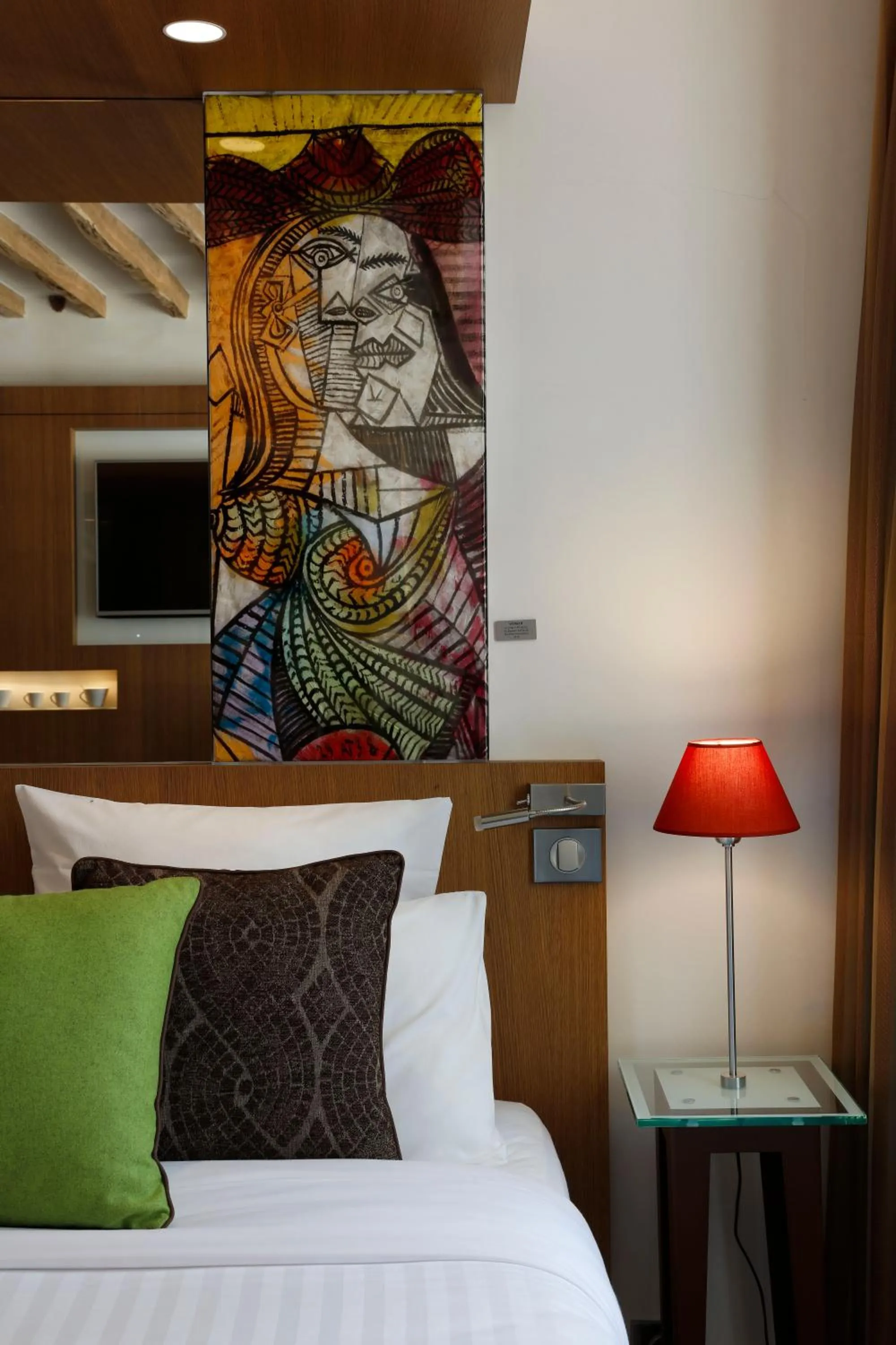 Decorative detail, Bed in Select Hotel