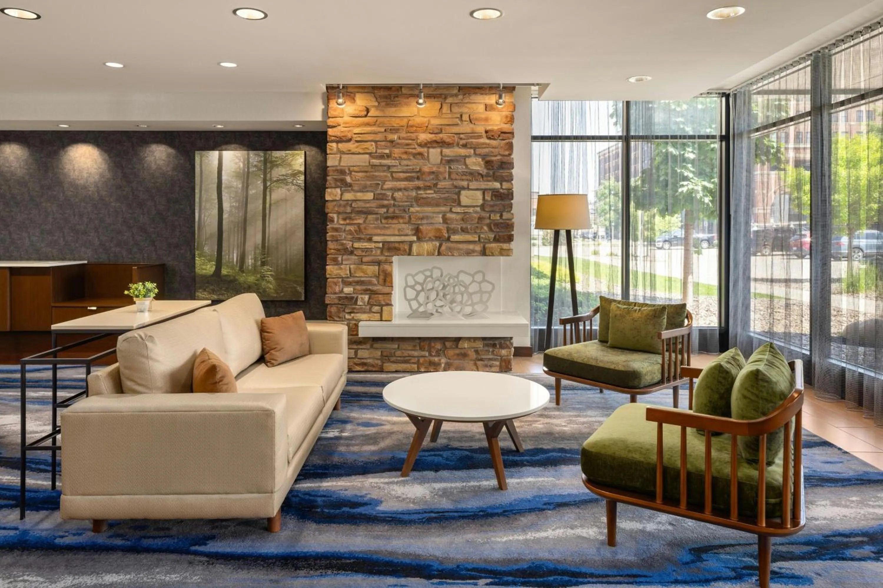 Lobby or reception in Fairfield Inn & Suites by Marriott La Crosse Downtown