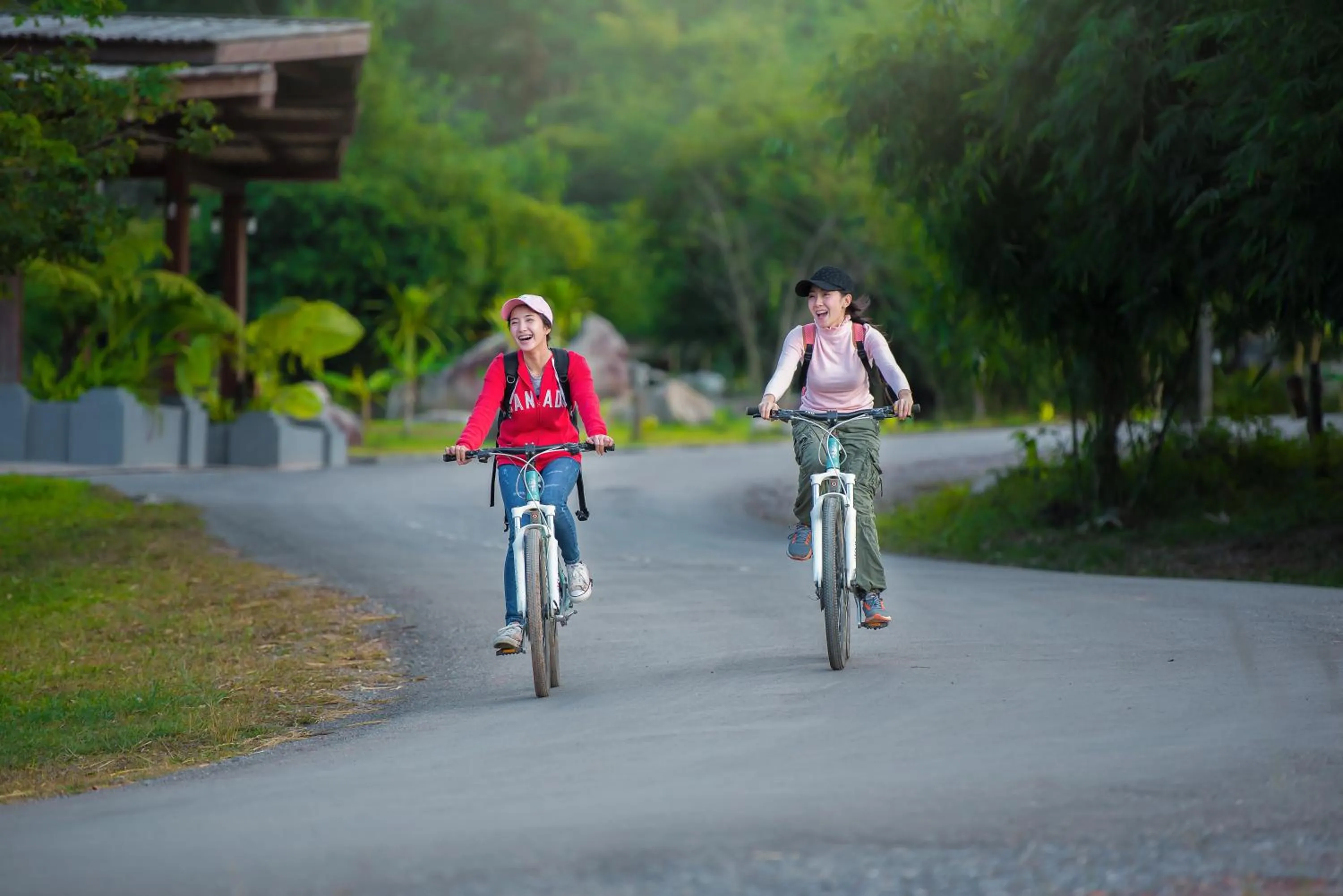 Cycling in Namkat Yorla Pa Resort