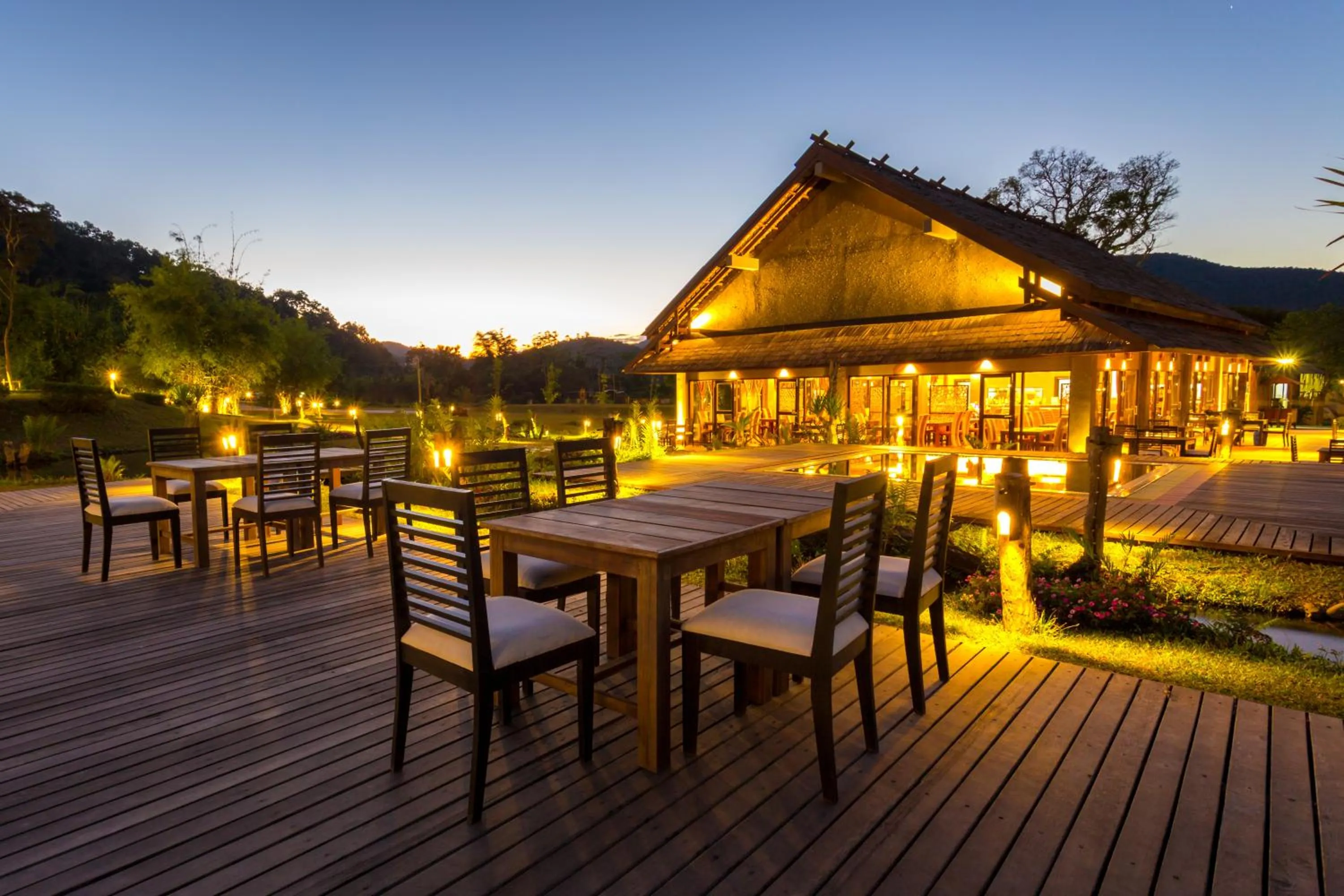 Natural landscape in Namkat Yorla Pa Resort