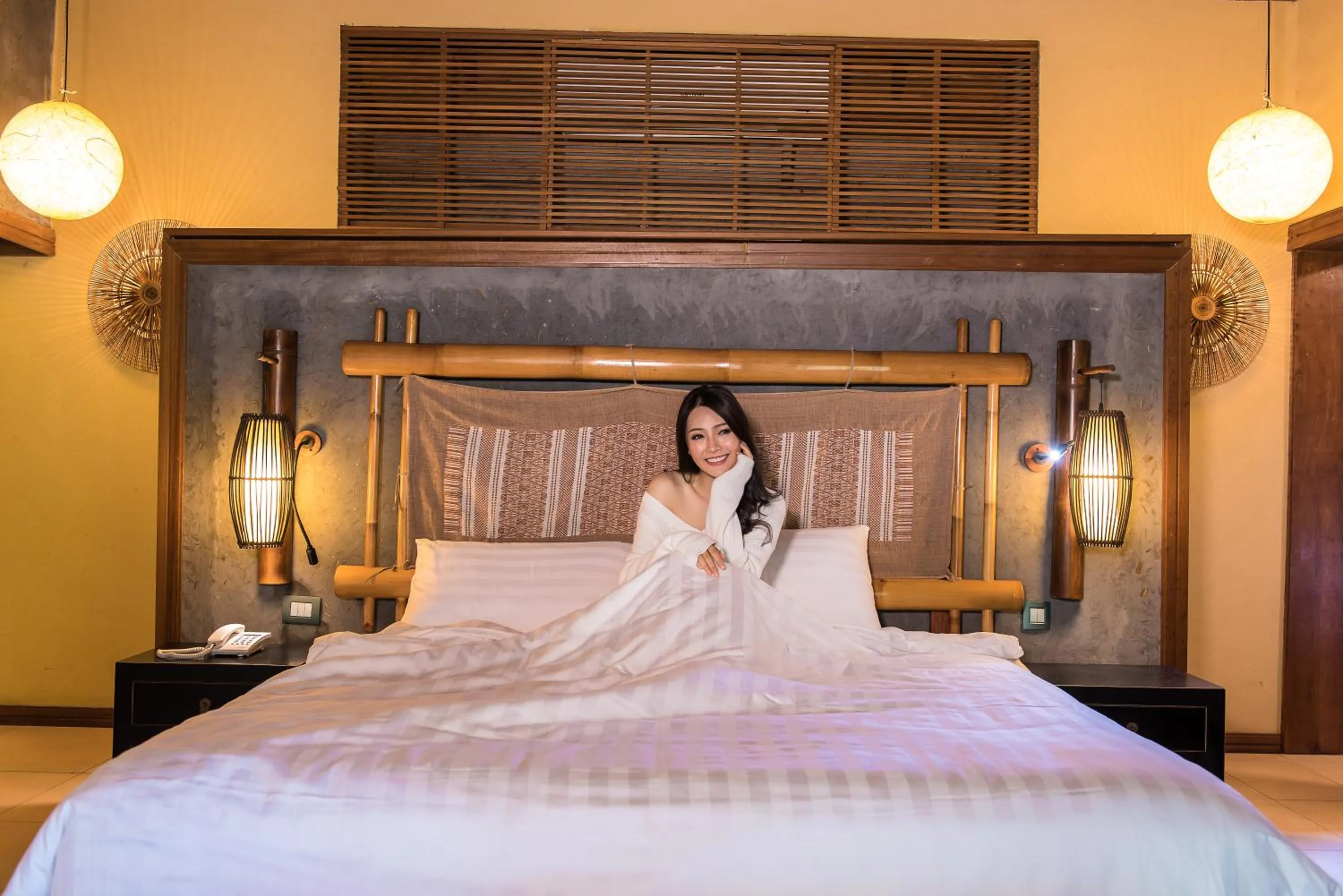 Bedroom, Bed in Namkat Yorla Pa Resort