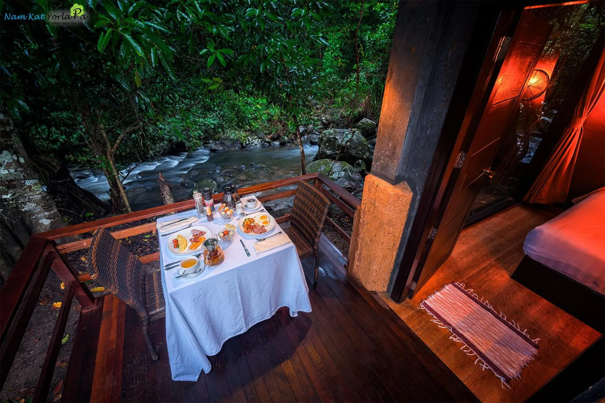 River view in Namkat Yorla Pa Resort