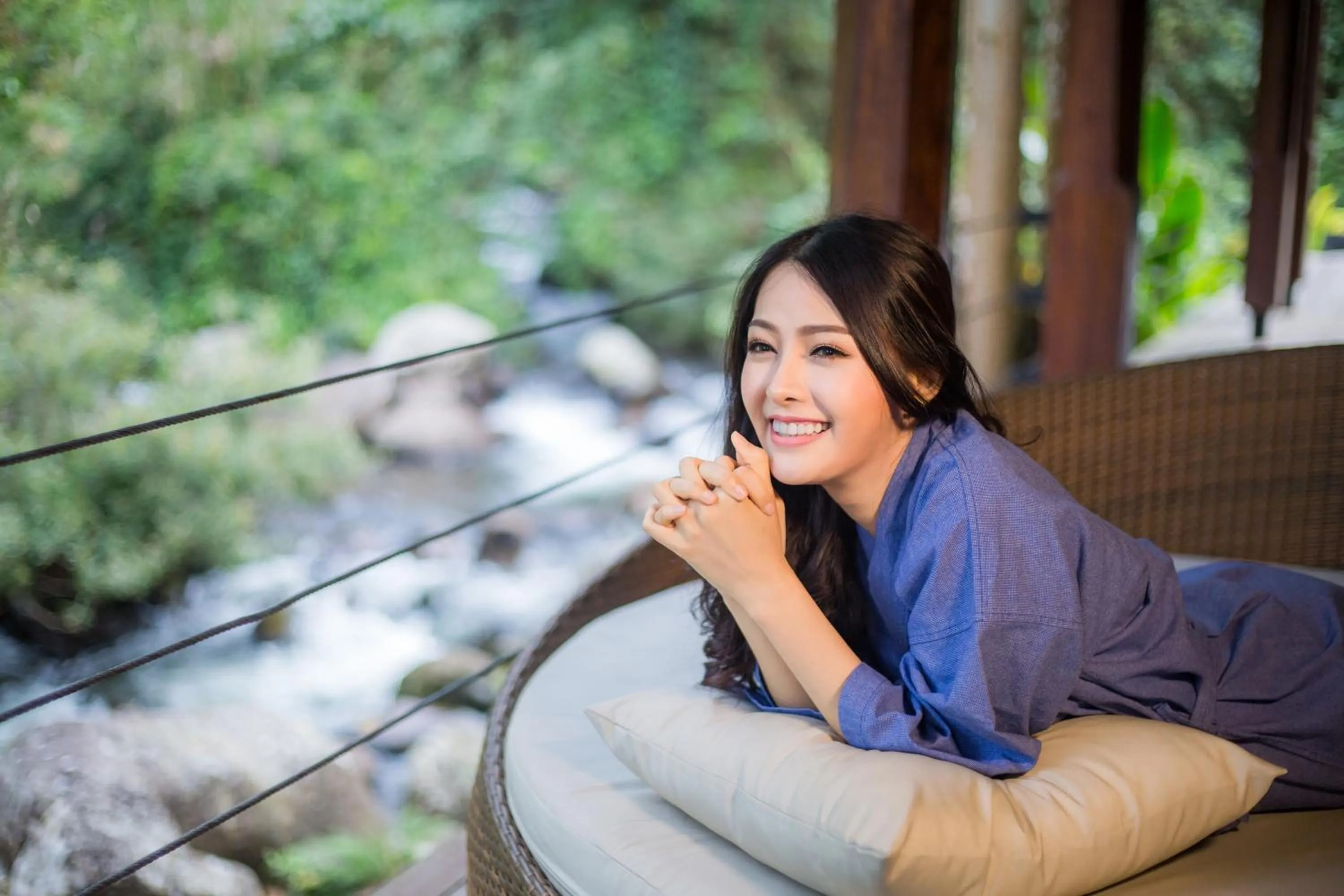 Balcony/Terrace in Namkat Yorla Pa Resort