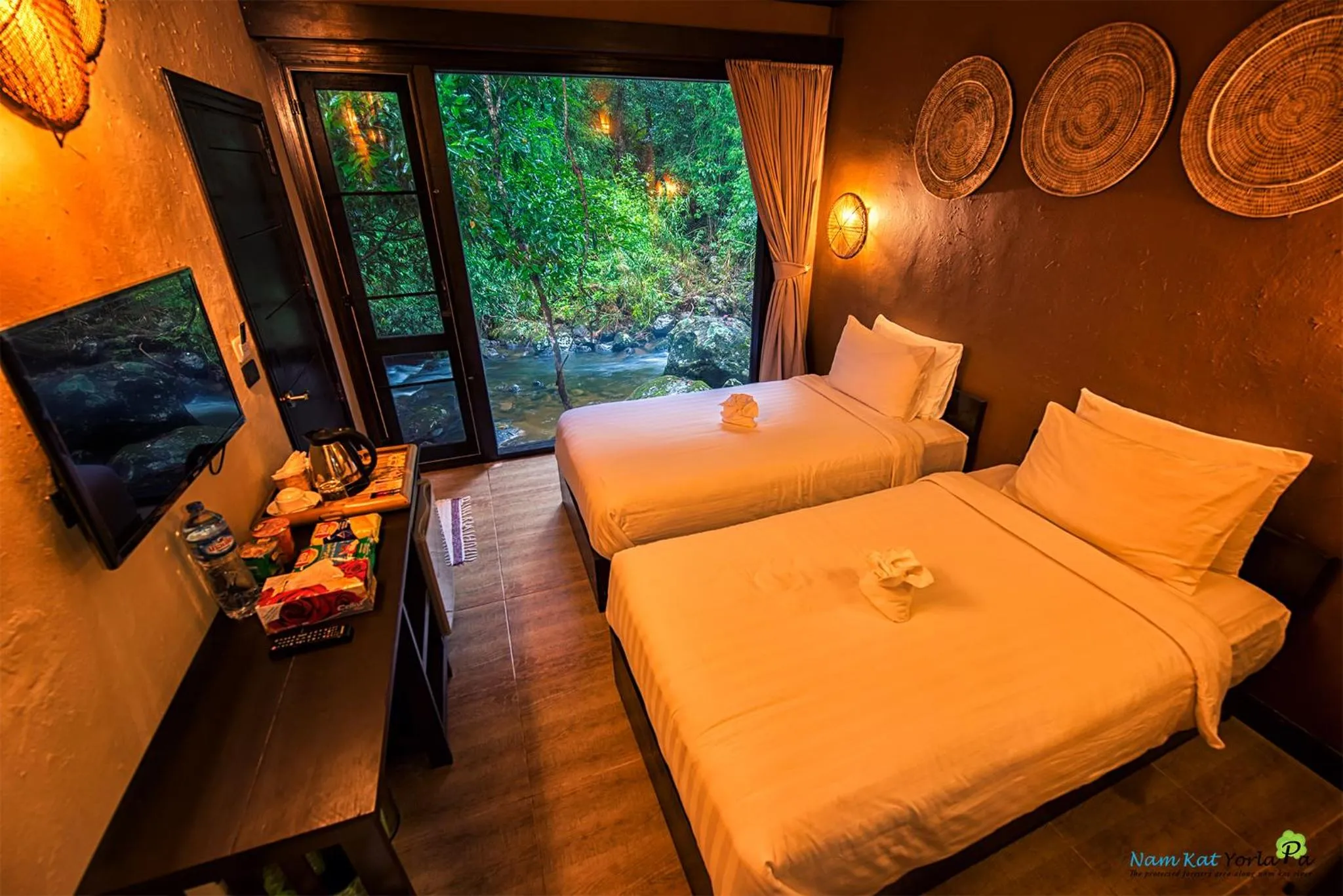 Bedroom, Bed in Namkat Yorla Pa Resort