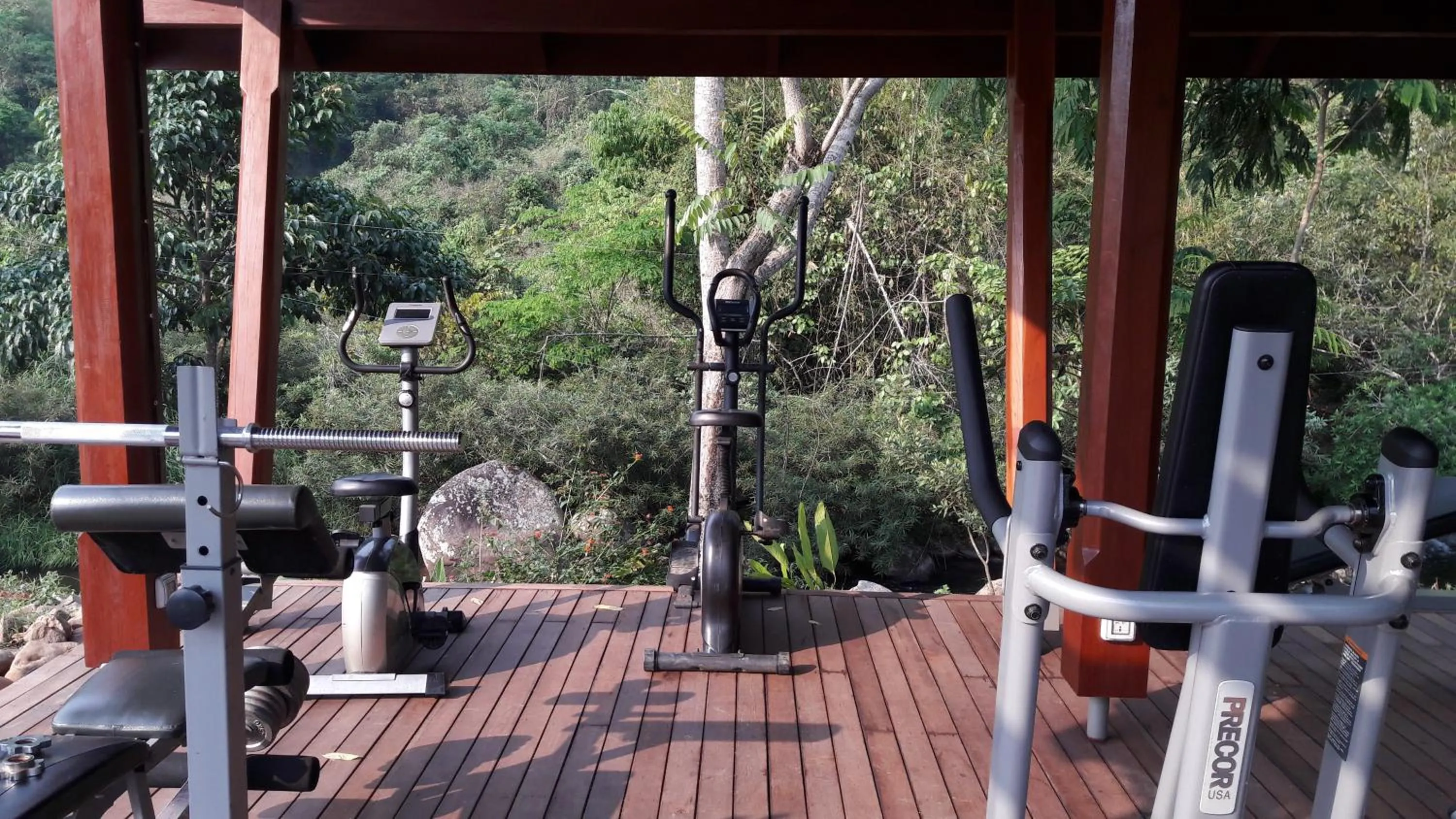 Fitness centre/facilities in Namkat Yorla Pa Resort