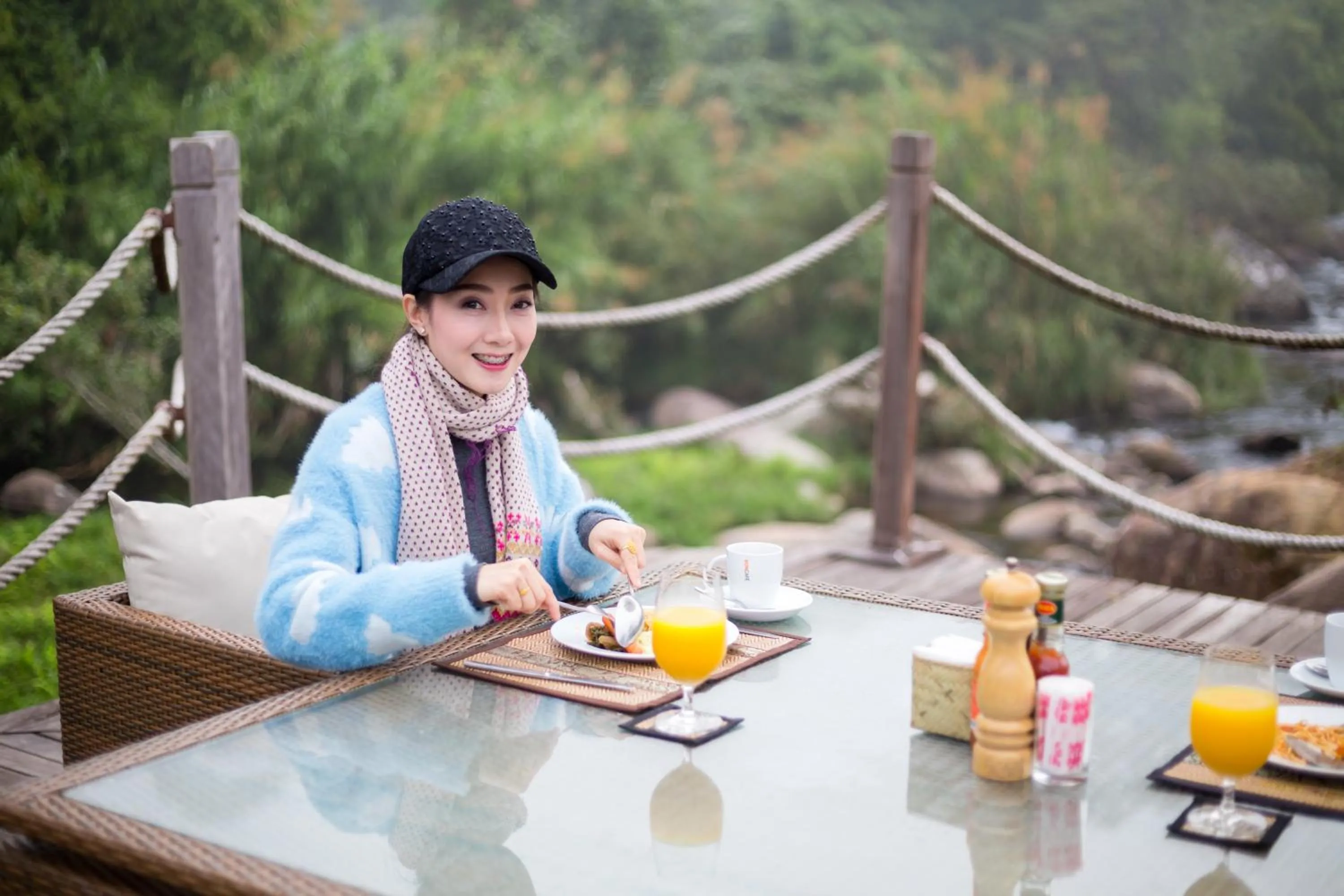 Food and drinks in Namkat Yorla Pa Resort