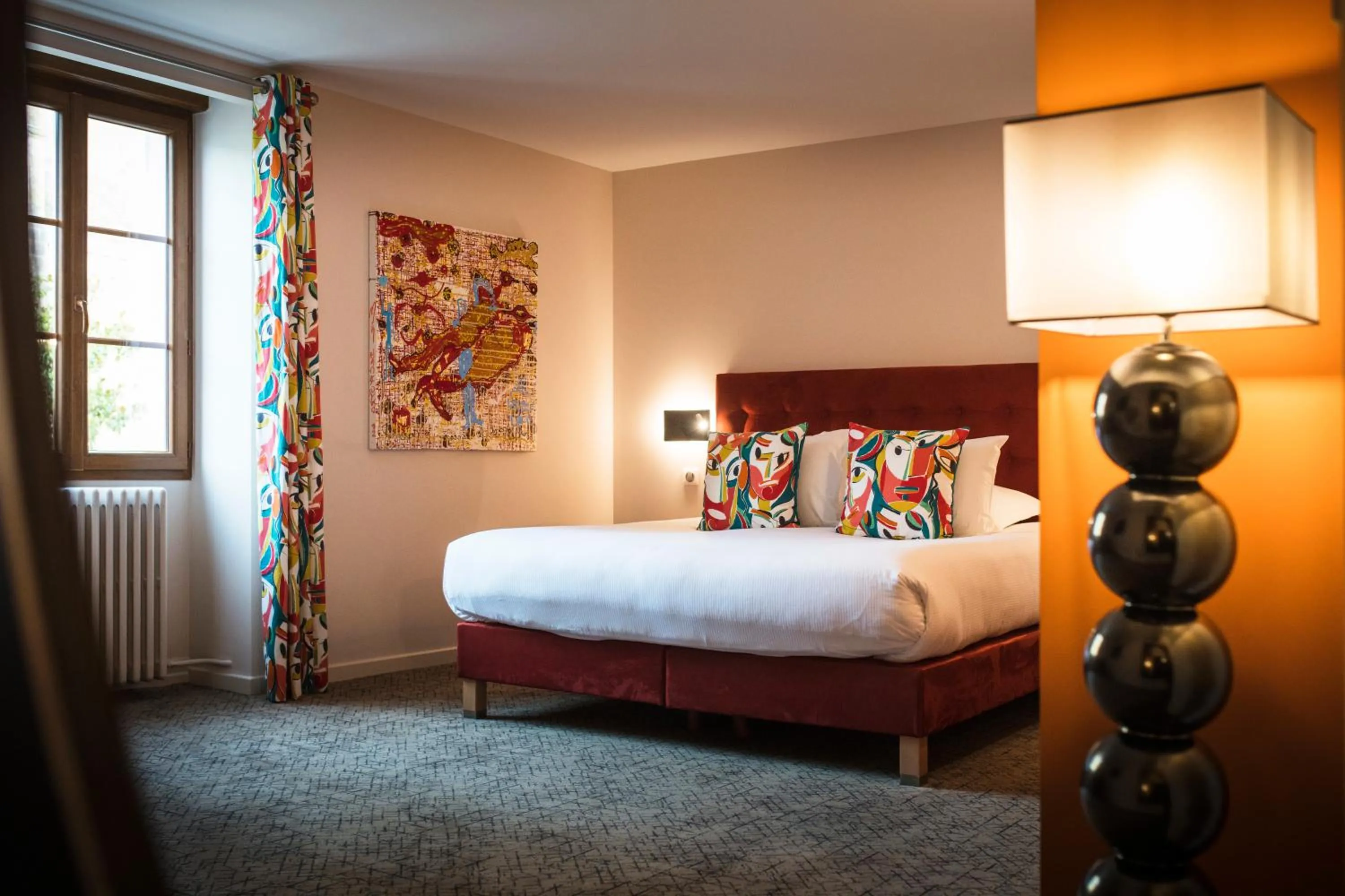 Bed in Maison Doucet - Relais & Châteaux