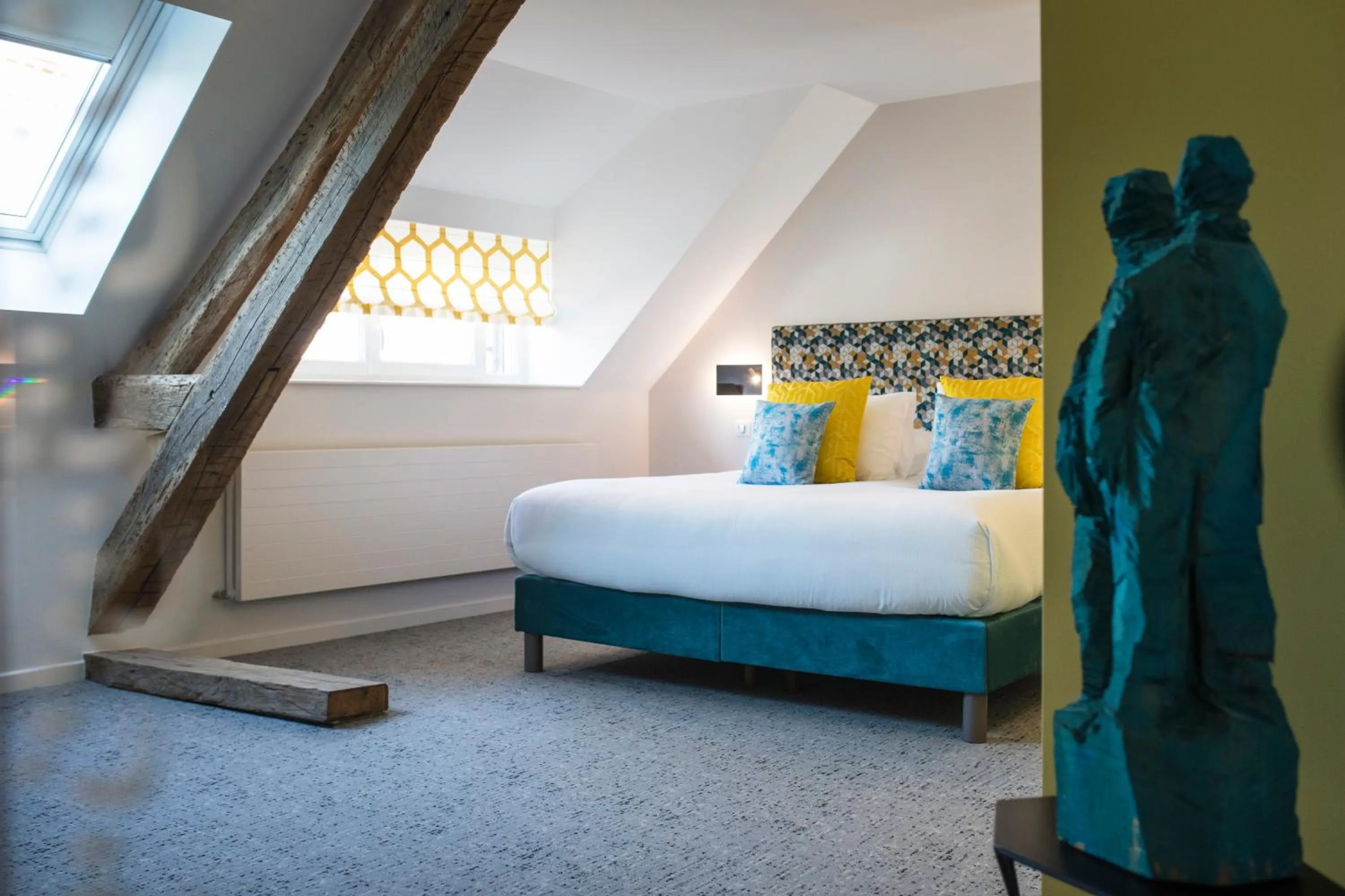 Bed in Maison Doucet - Relais & Châteaux