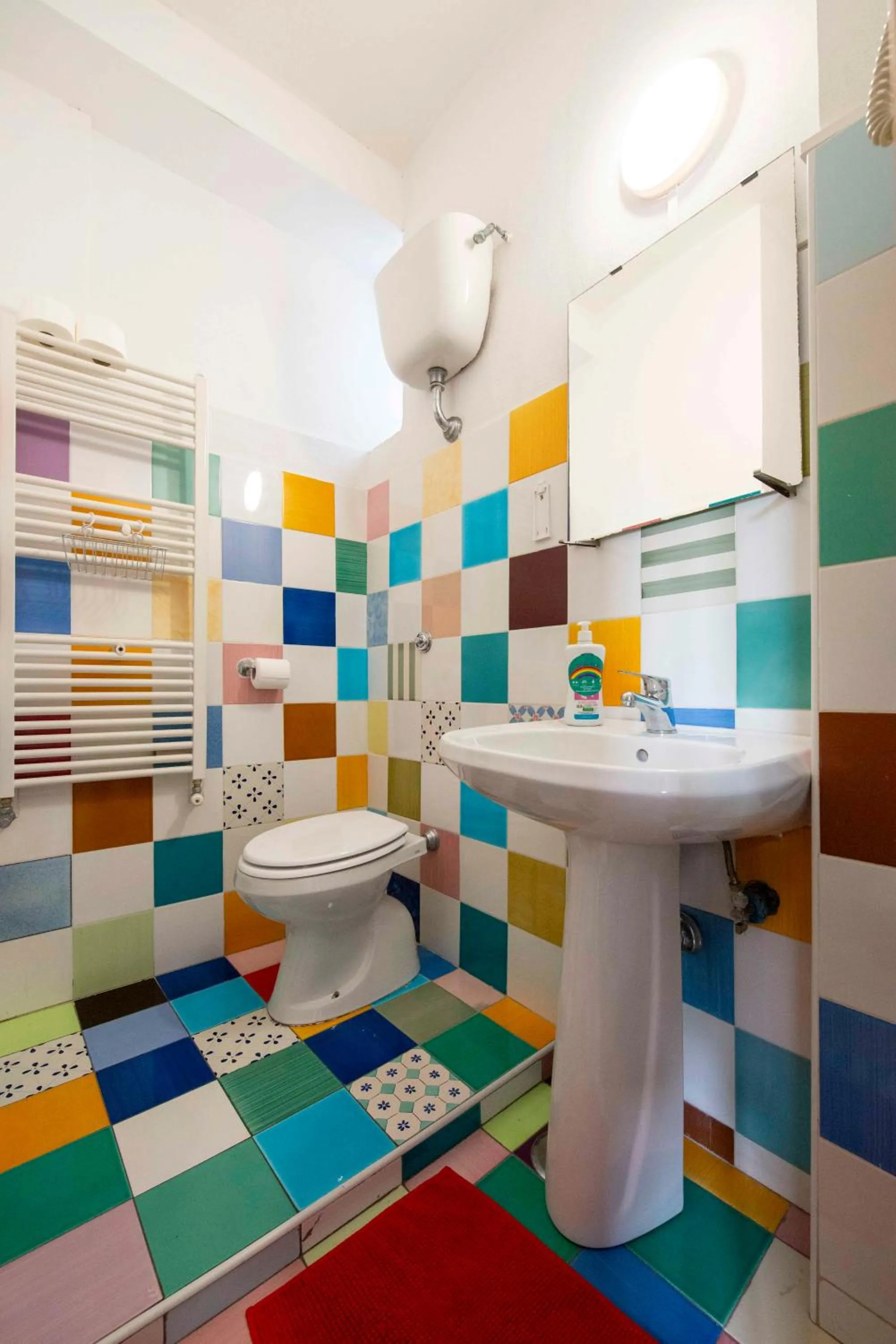 Bathroom in Eco hostel floreale