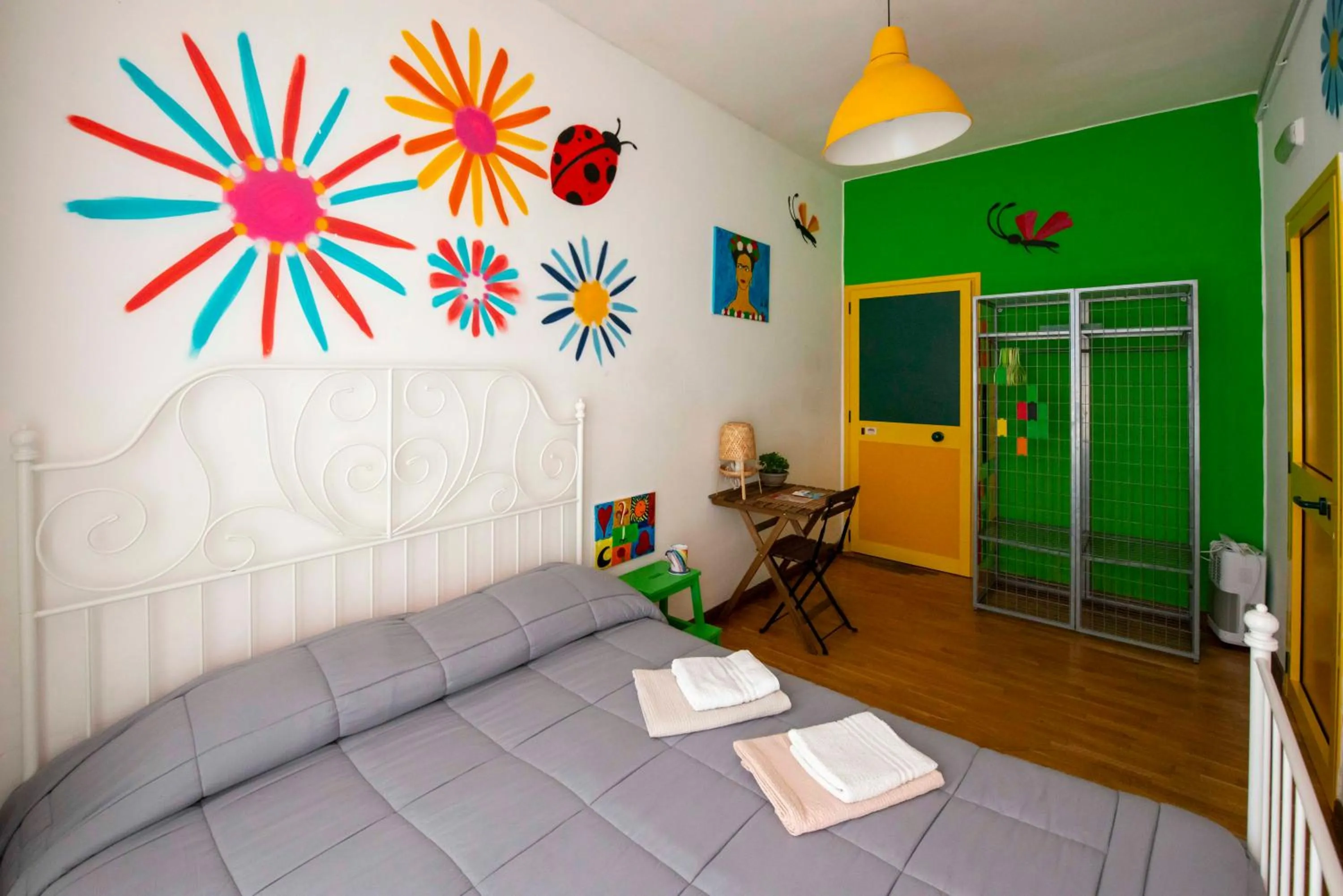 Bedroom in Eco hostel floreale