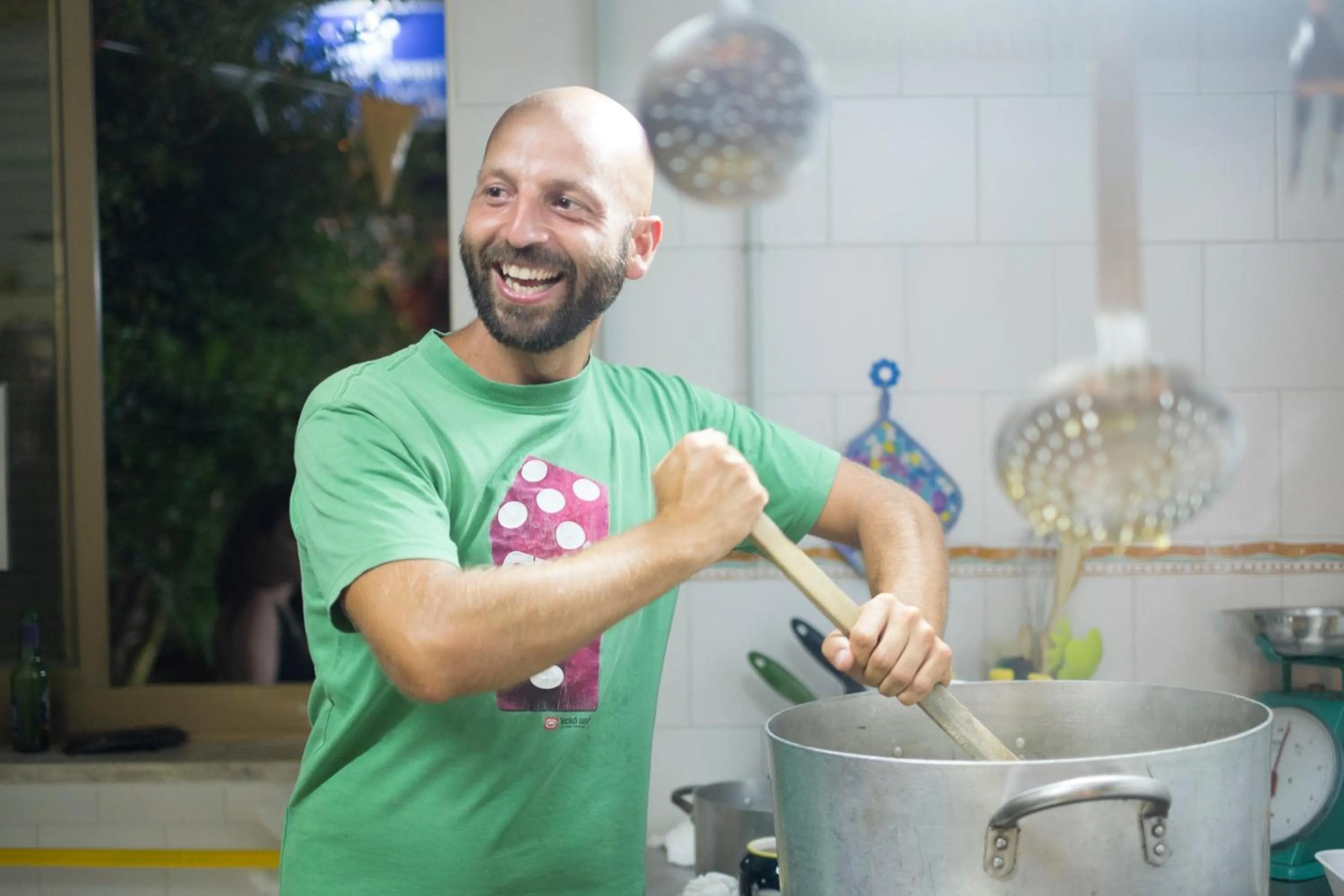 People in Eco hostel floreale