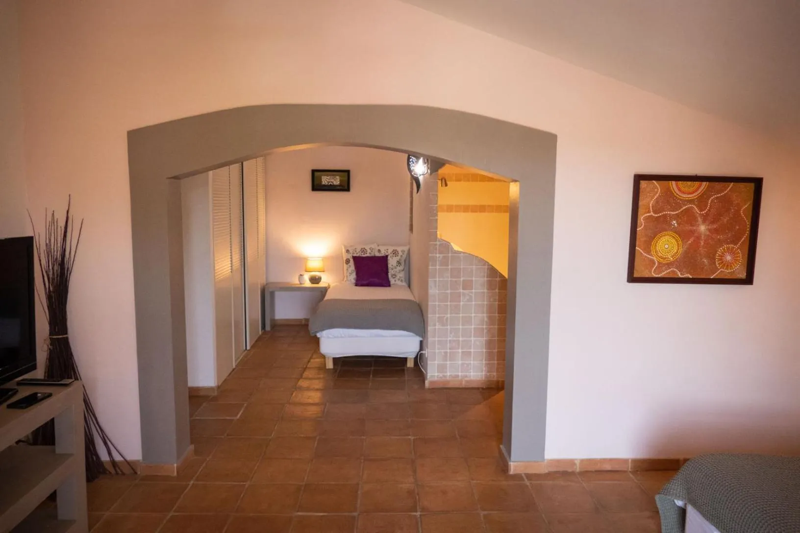 Bedroom, Bed in Le Mas de Gleyzes - Charme Authentique & Détente avec Piscine