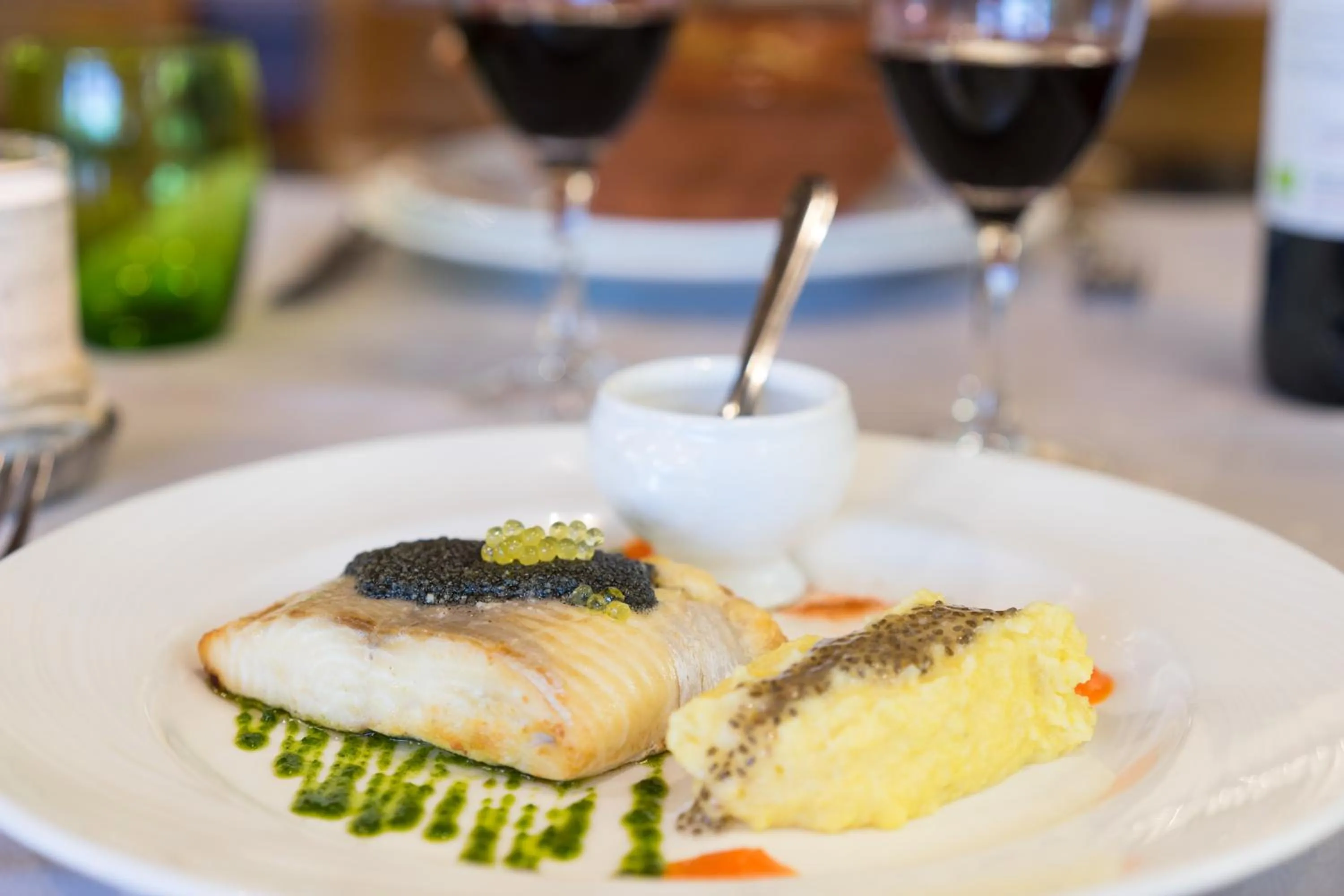 Food close-up in Logis Hôtel Cartier