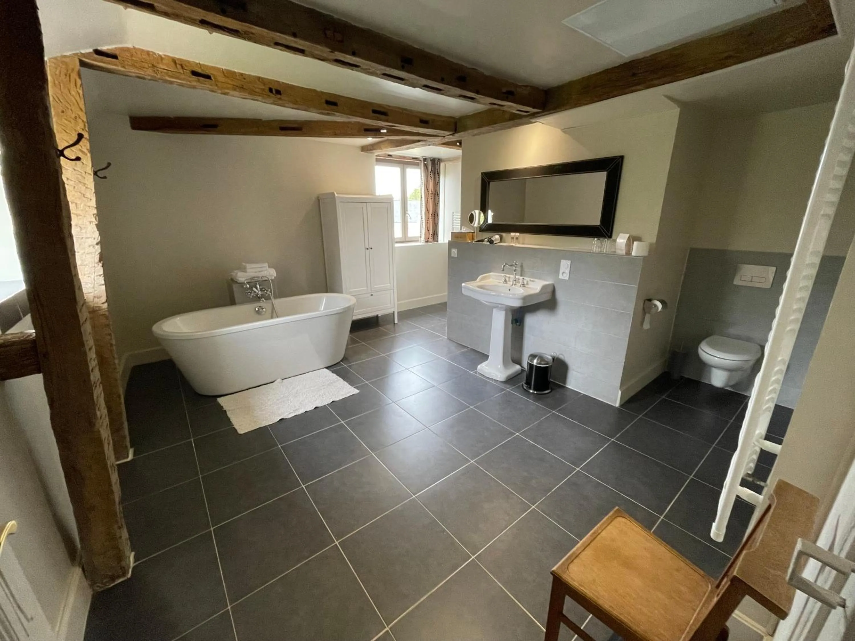 Bathroom in Château De La Coutancière