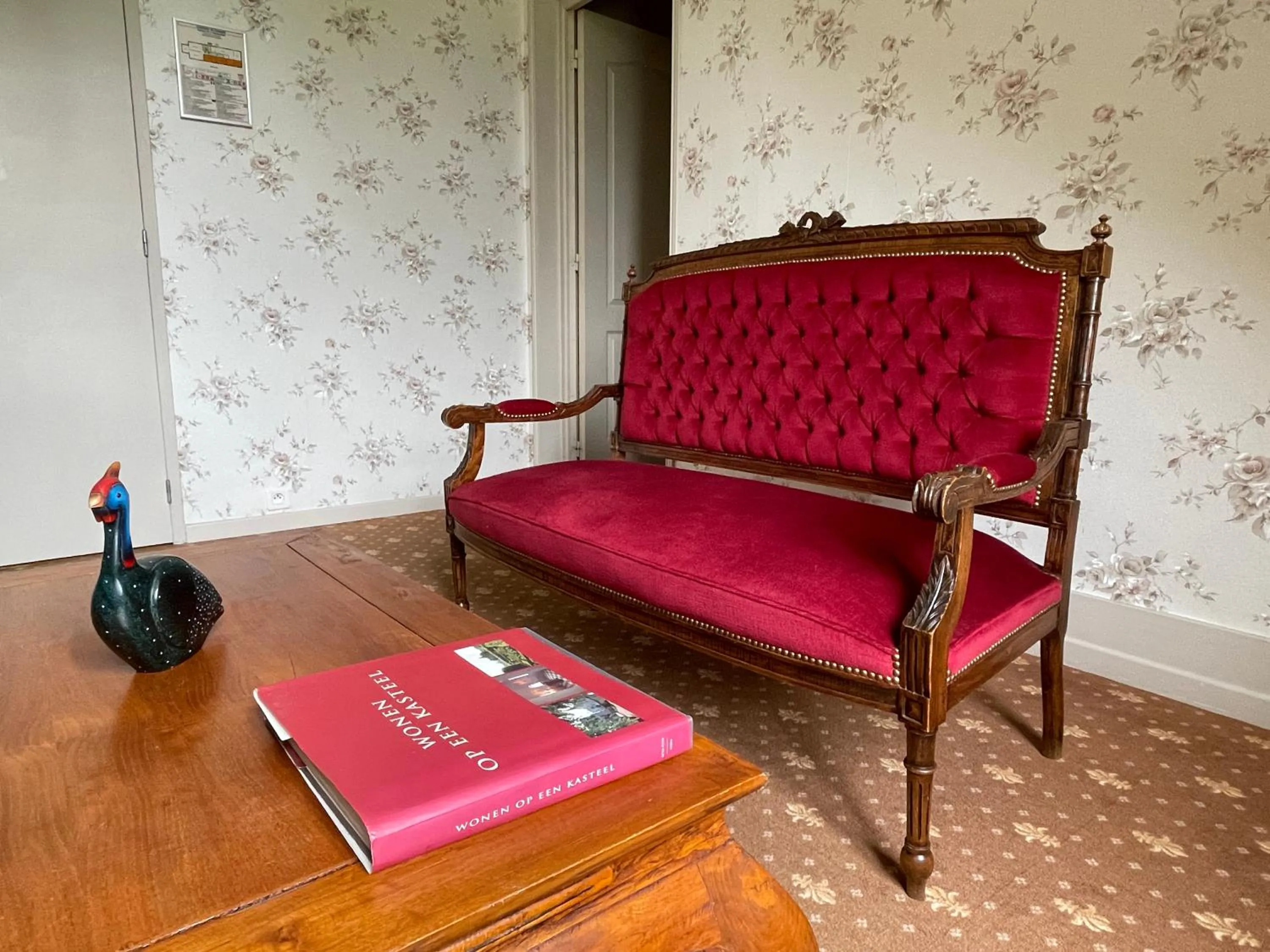 Seating area in Château De La Coutancière