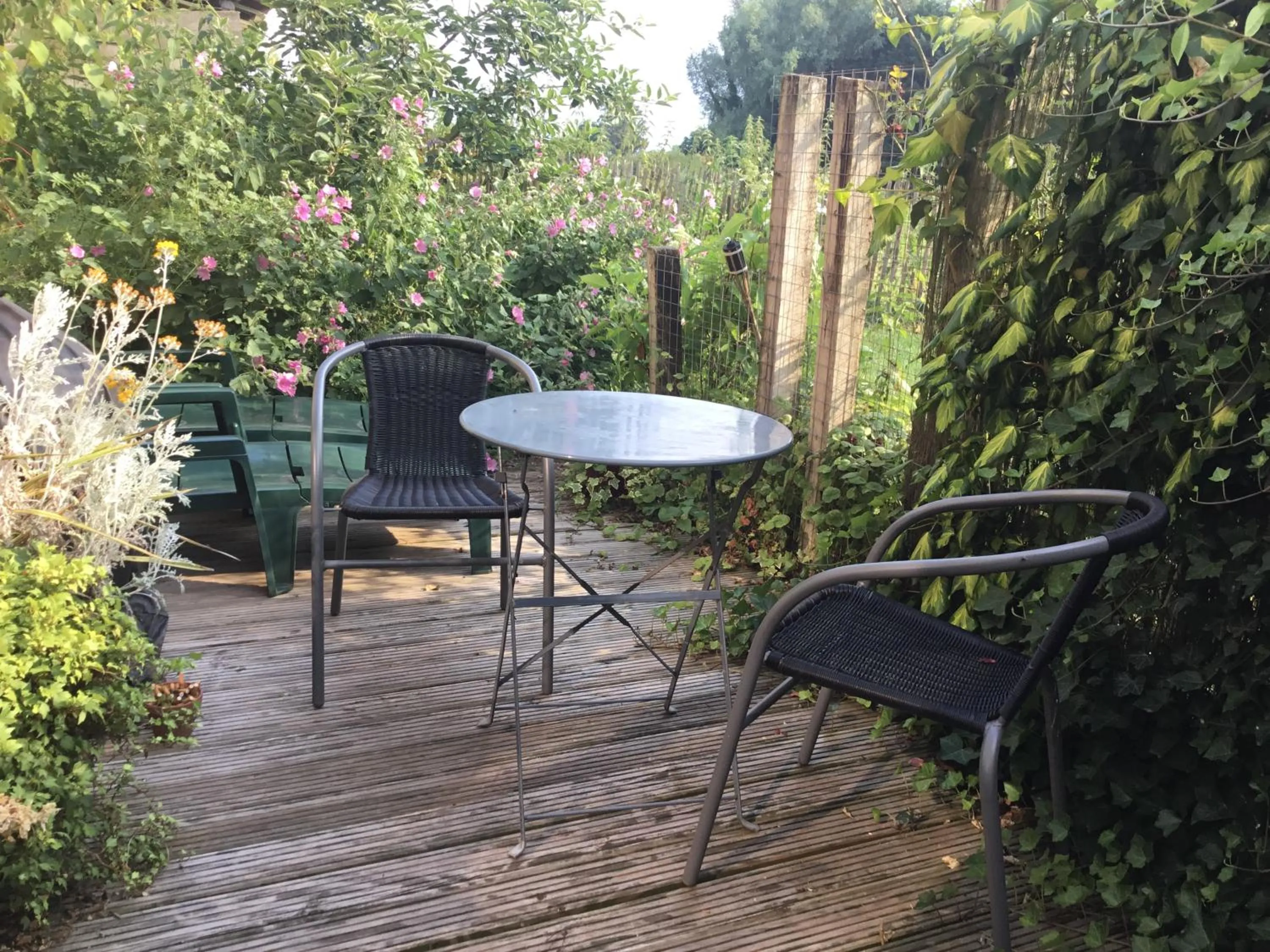 Balcony/Terrace in Bulles et Natures B&B
