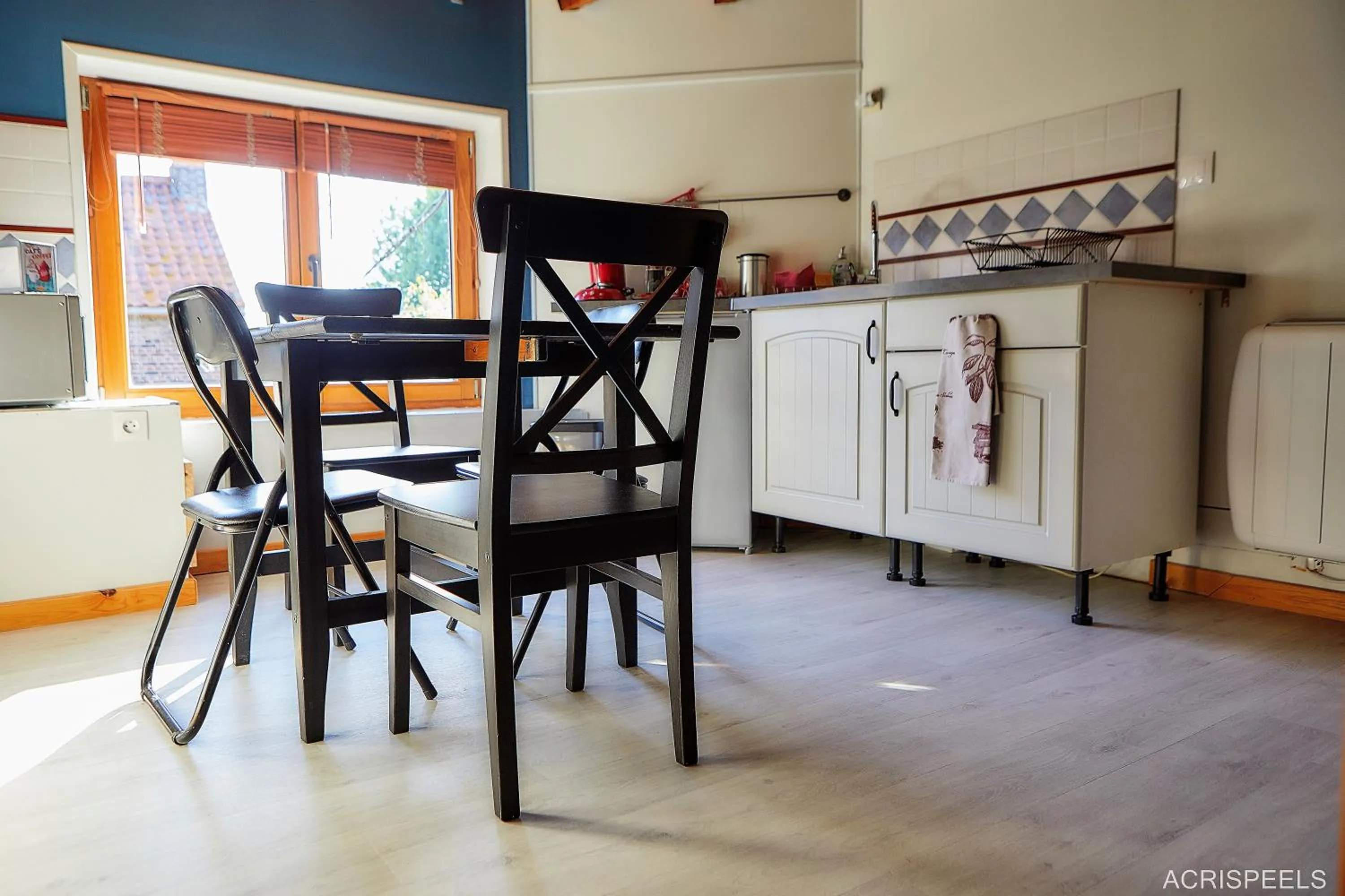 Kitchen or kitchenette in Bulles et Natures B&B