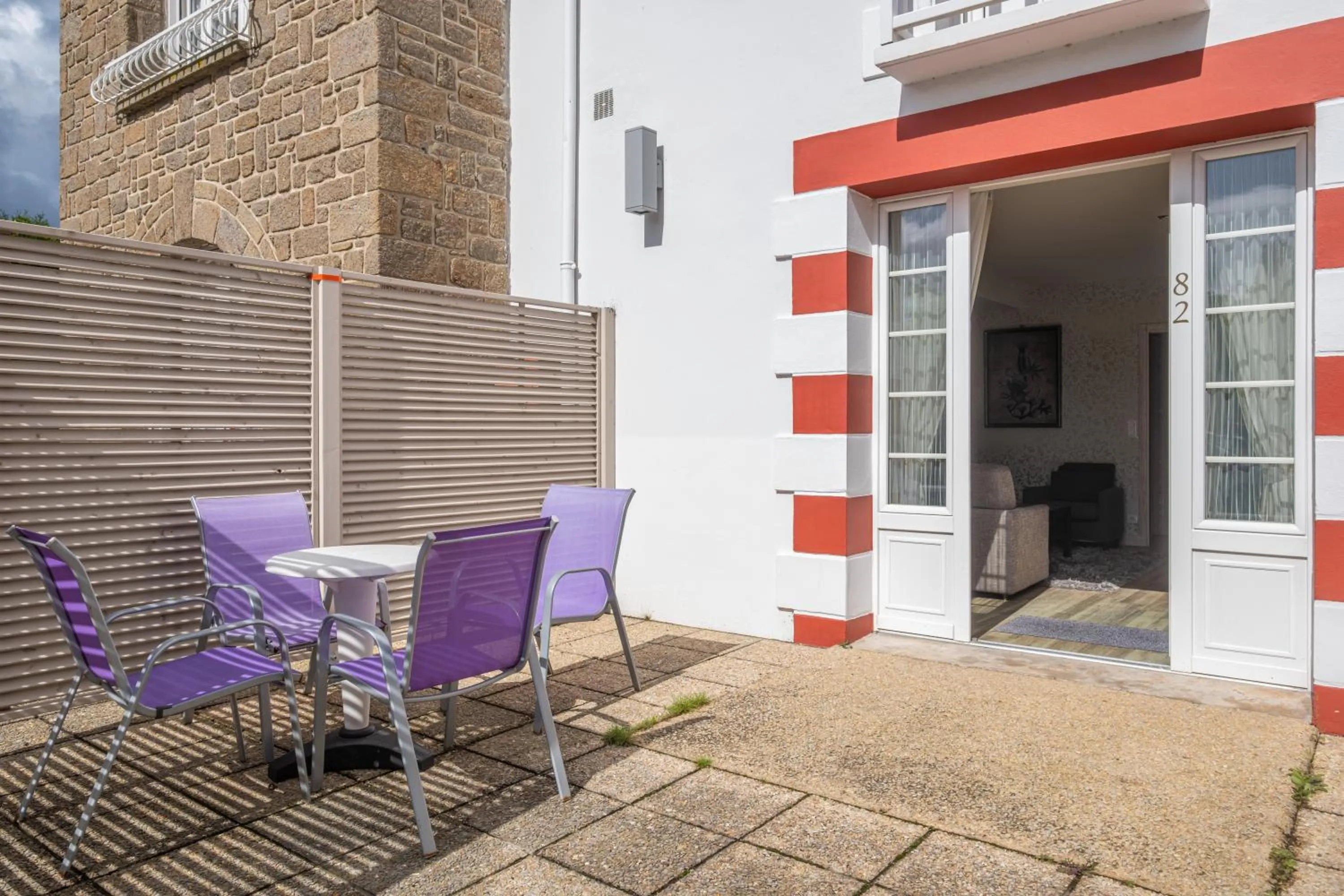 Patio in Domaine du Limonay, The Originals Collection