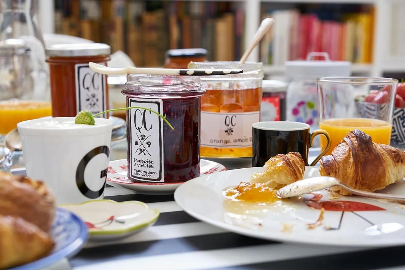 Food close-up in Queen Christine